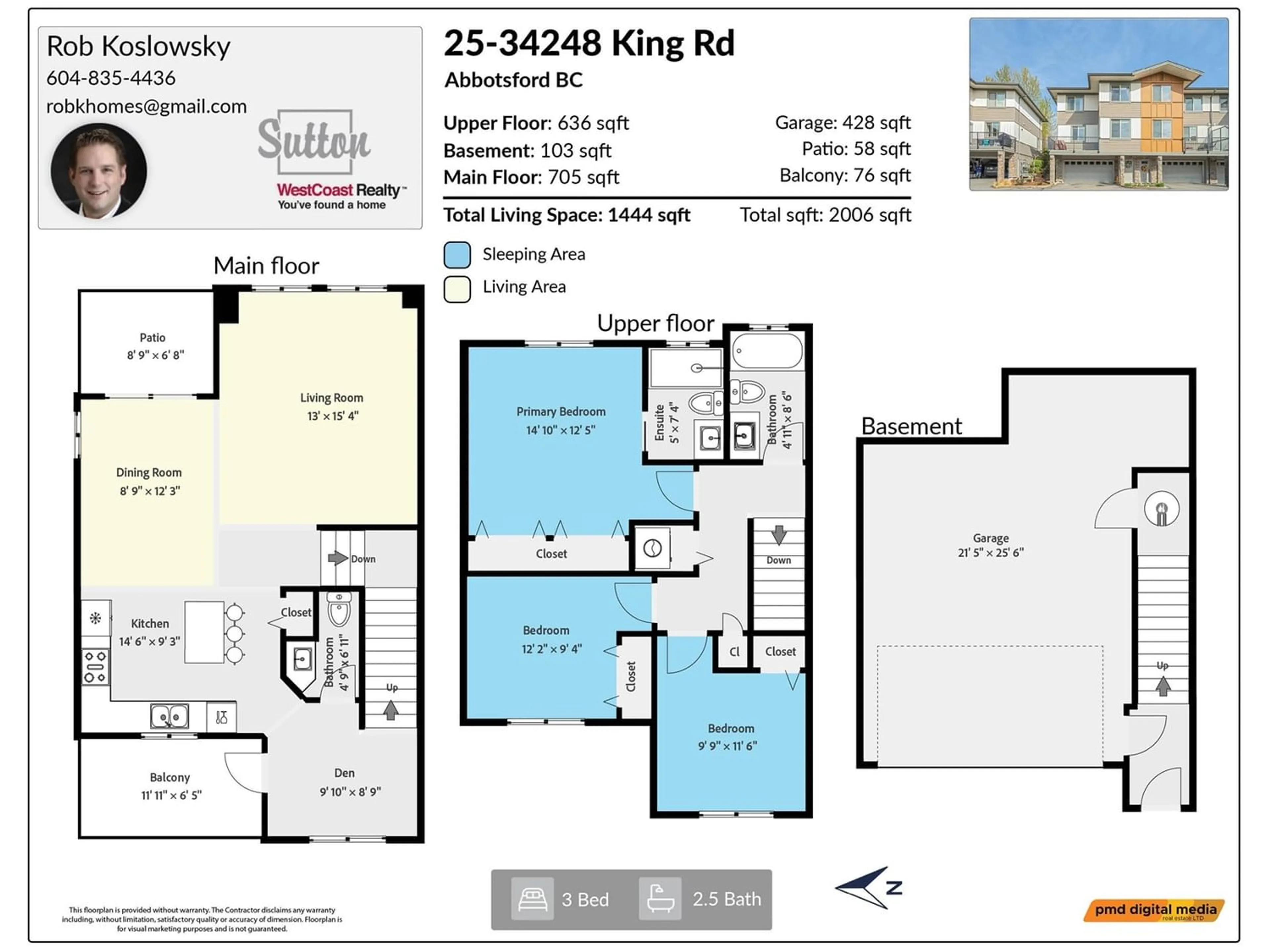 Floor plan for 25 34248 KING ROAD, Abbotsford British Columbia V2S0B1