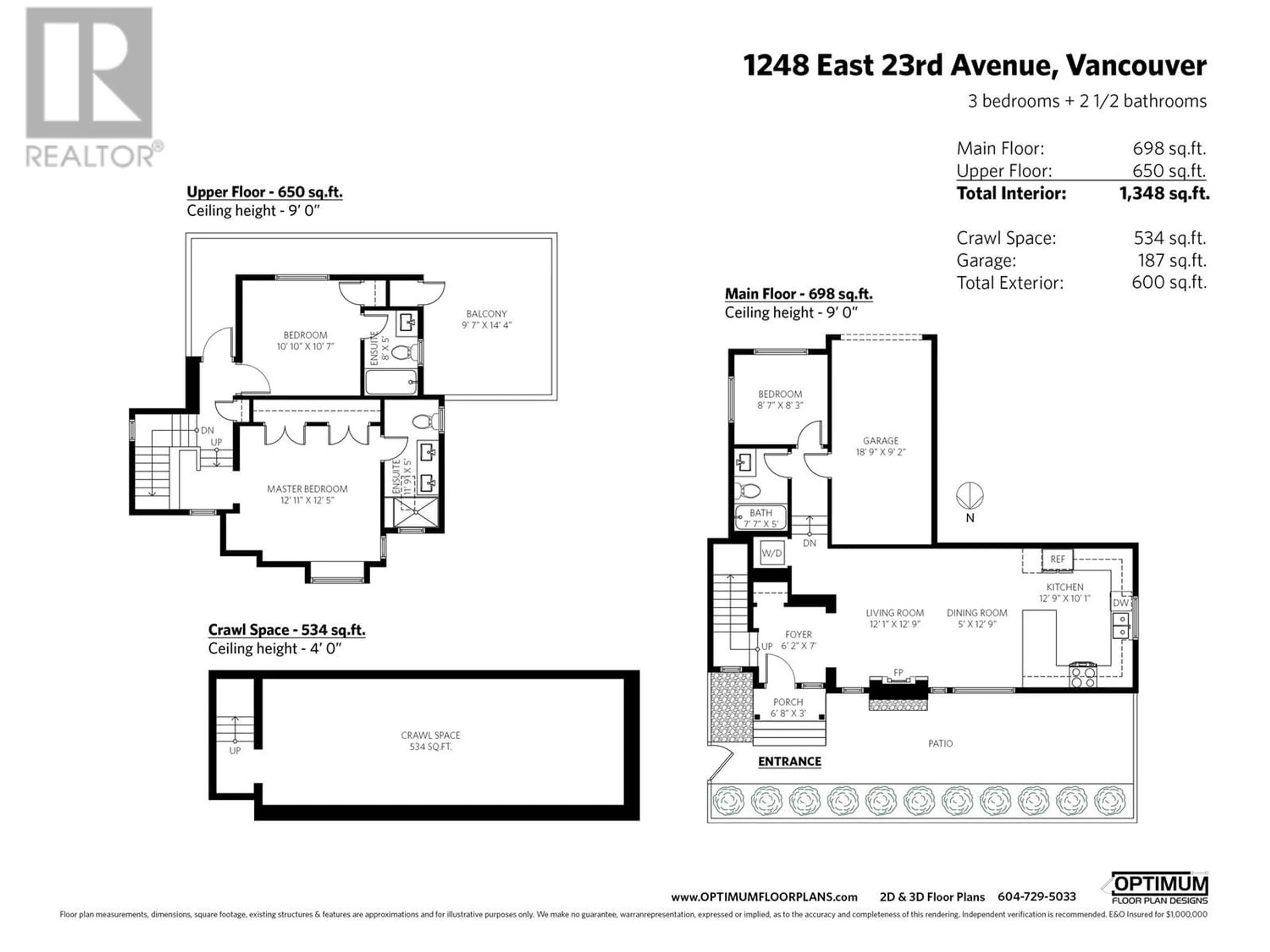 Floor plan for 1248 E 23 AVENUE, Vancouver British Columbia V5V1Y9