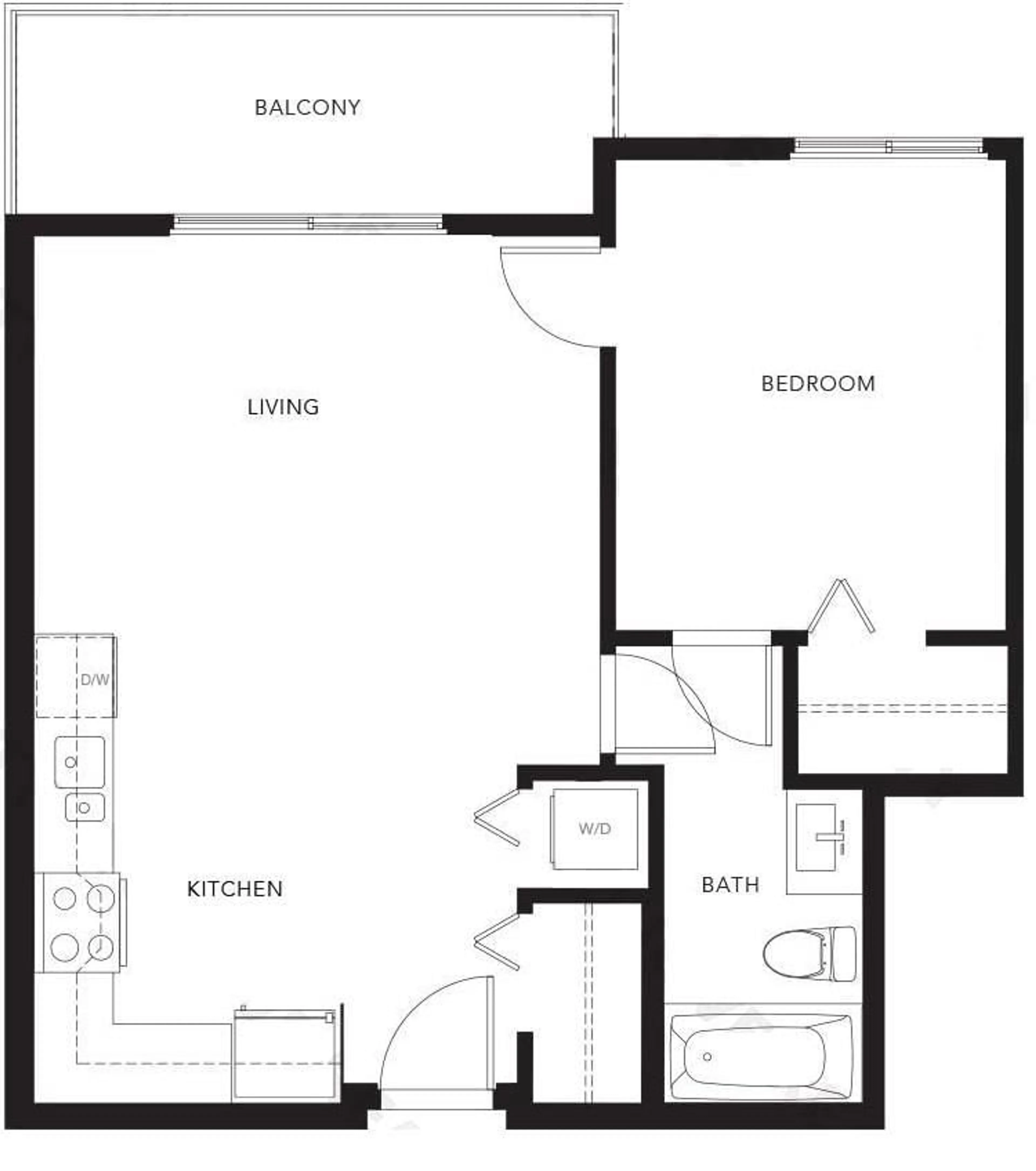 Floor plan for 413 9689 140 STREET, Surrey British Columbia V3T0P3