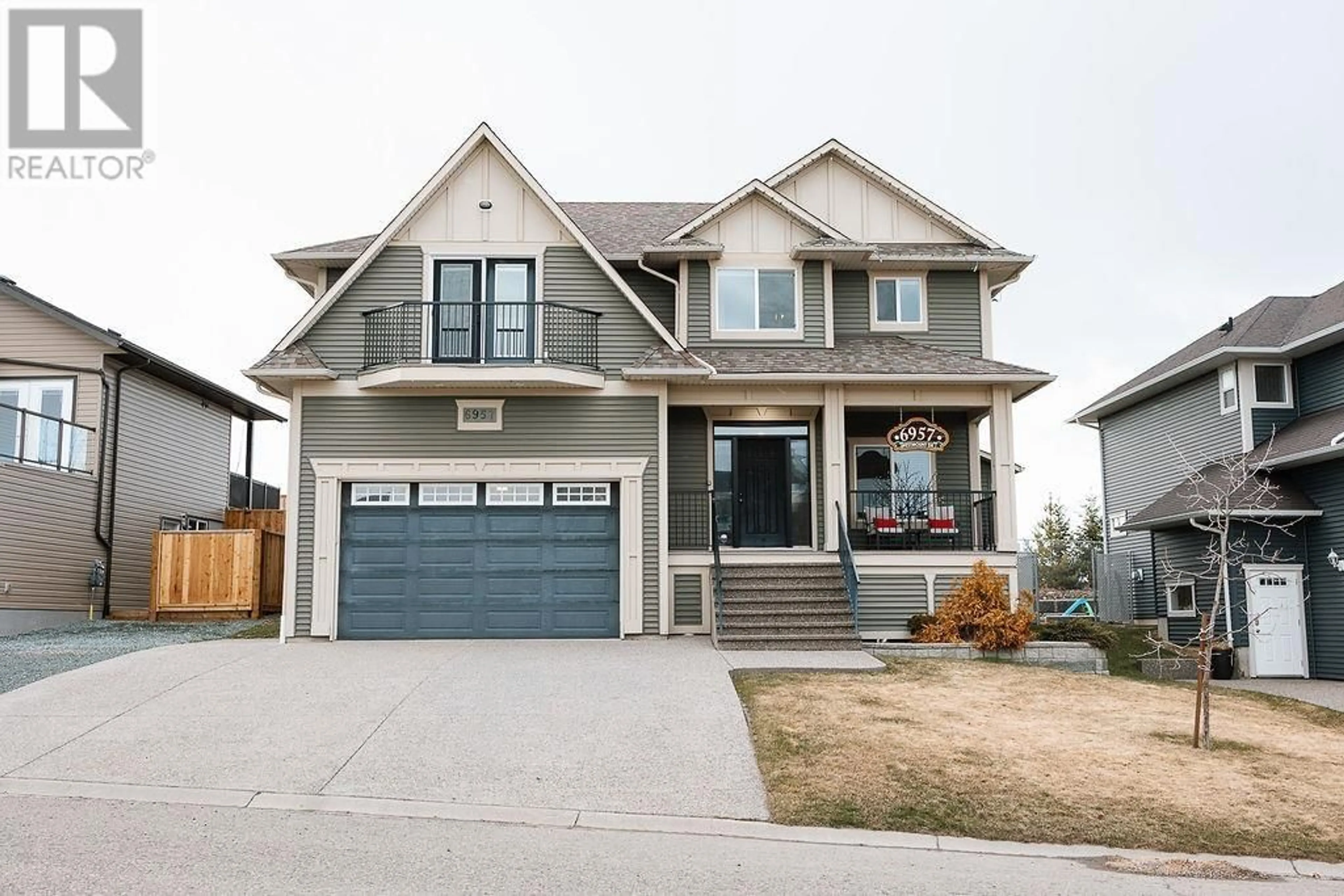 Frontside or backside of a home for 6957 WESTMOUNT DRIVE, Prince George British Columbia V2N6R5