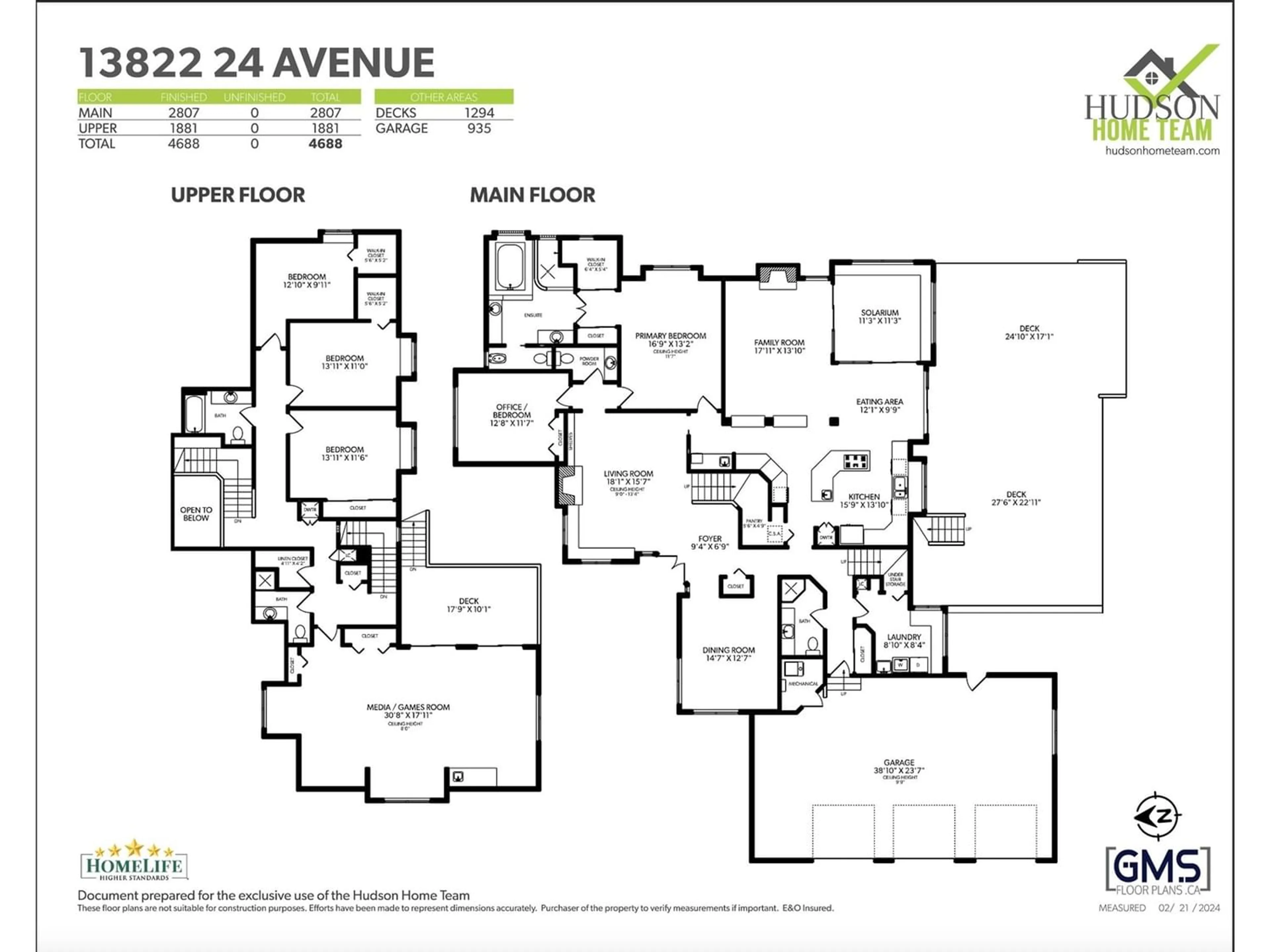 Floor plan for 13822 24 AVENUE, Surrey British Columbia V4A2G9