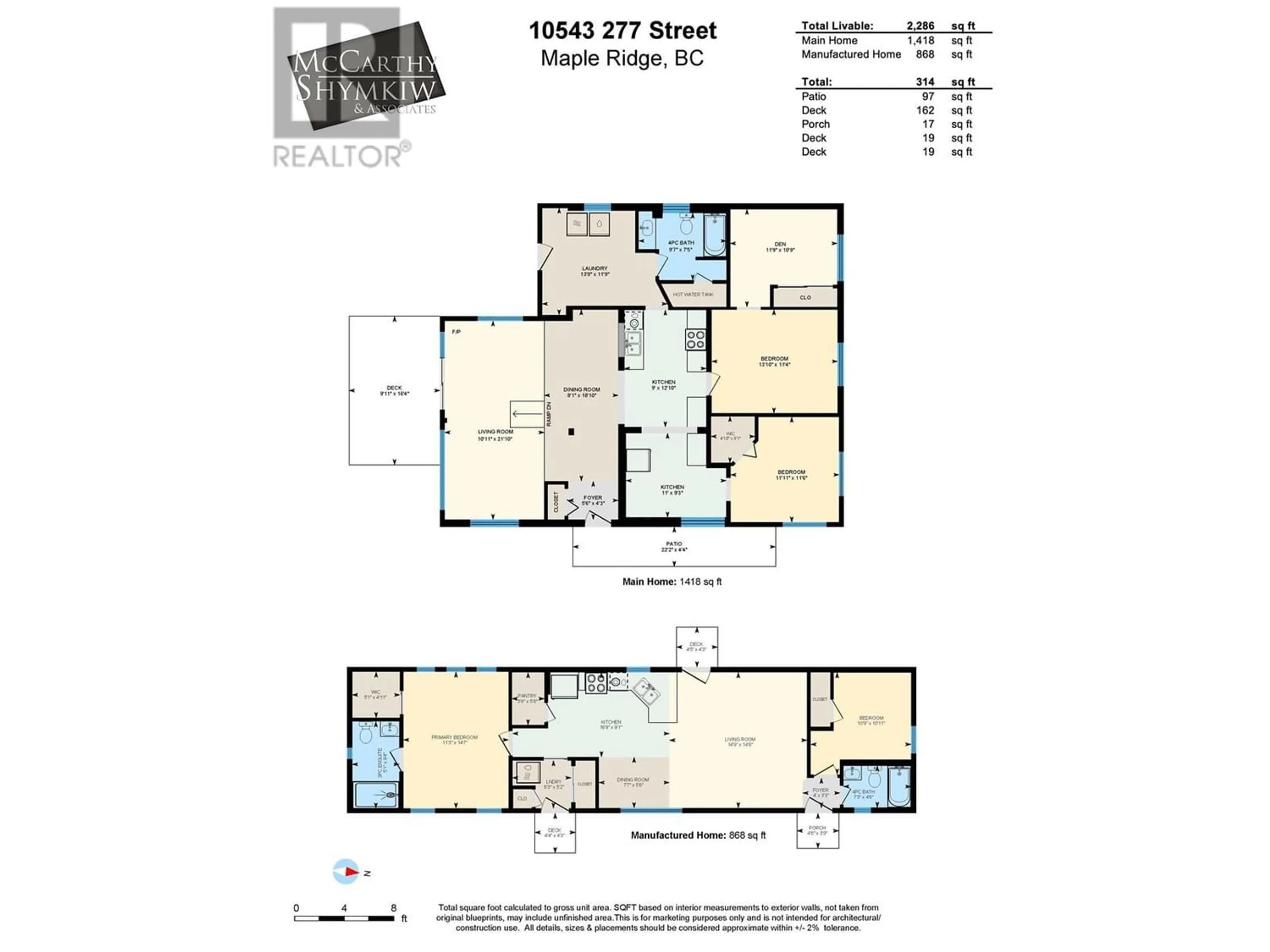 Floor plan for 10543 277 STREET, Maple Ridge British Columbia V2W1M7