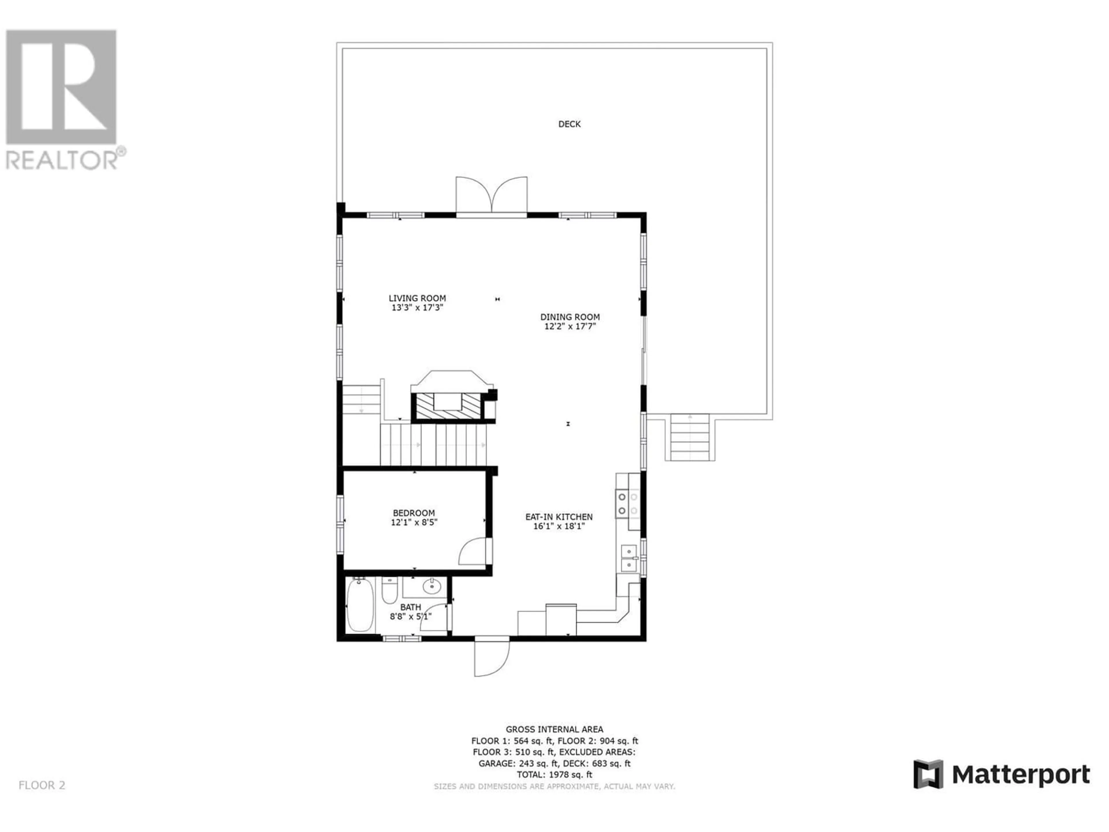 Floor plan for 7141 S CARIBOO 97 HIGHWAY, Lone Butte British Columbia V0K2E2