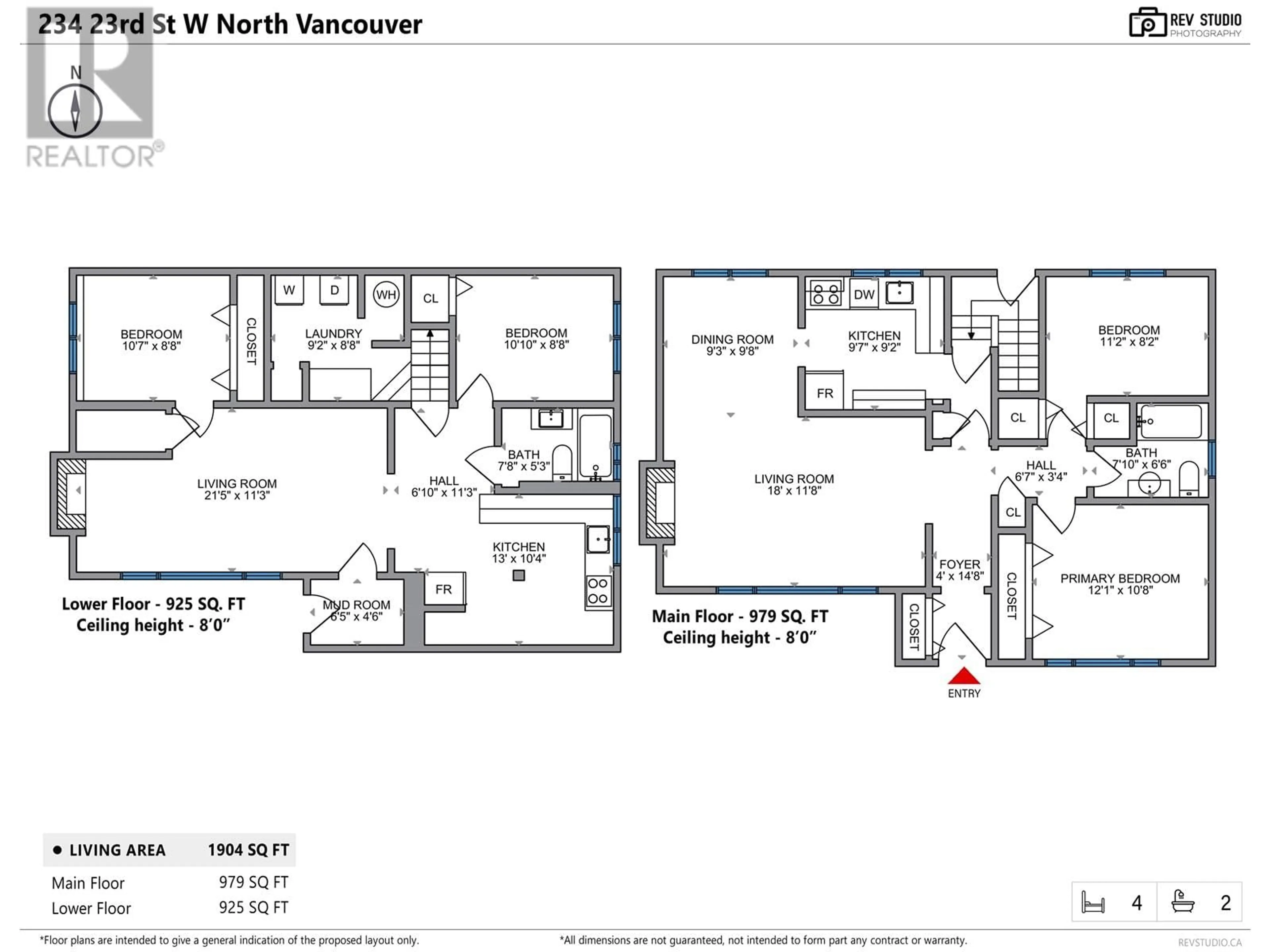Floor plan for 234 W 23RD STREET, North Vancouver British Columbia V7M2B3