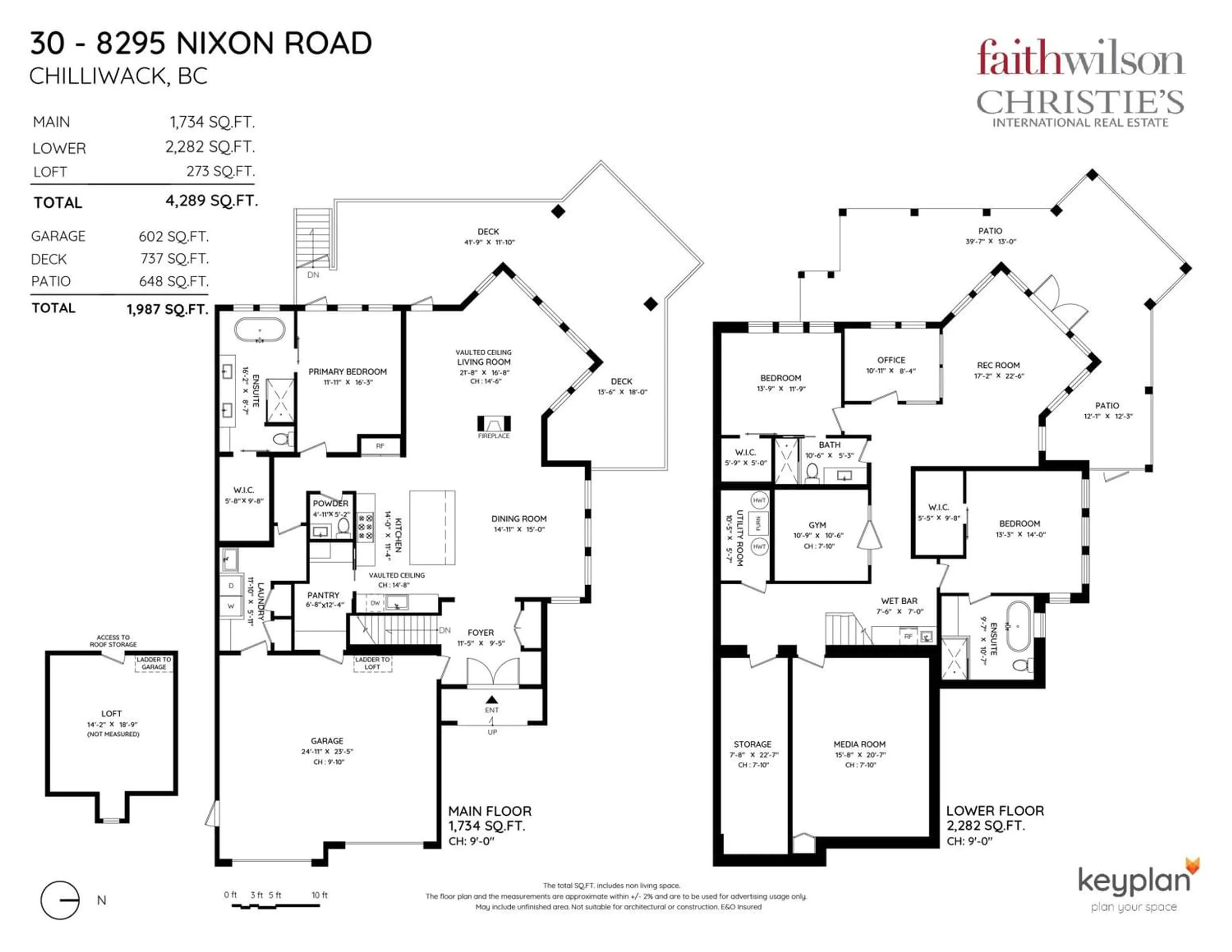 Floor plan for 30 8295 NIXON ROAD, Chilliwack British Columbia V4Z0C8