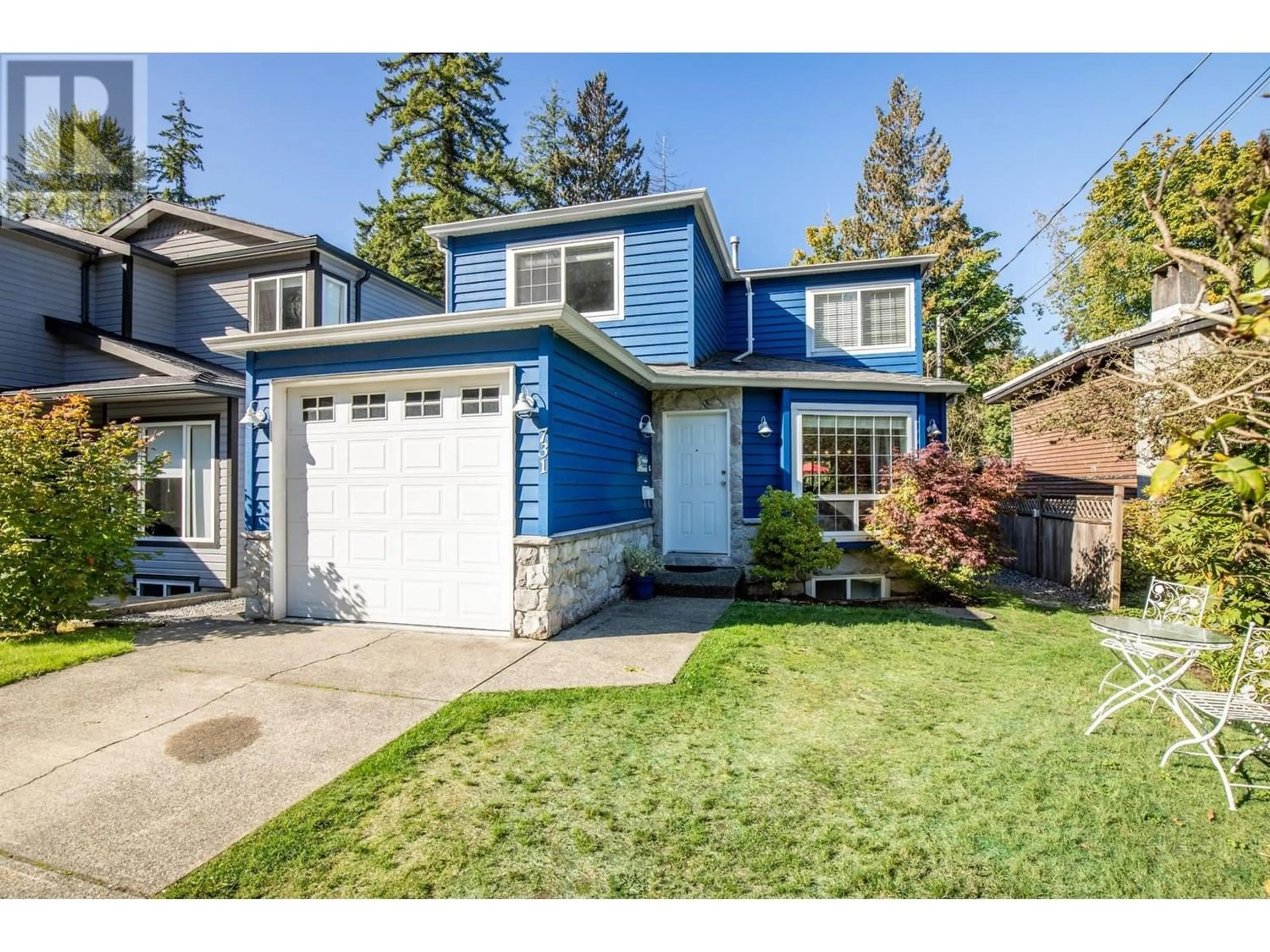 Frontside or backside of a home for 731 GRANTHAM PLACE, North Vancouver British Columbia V7H1S9