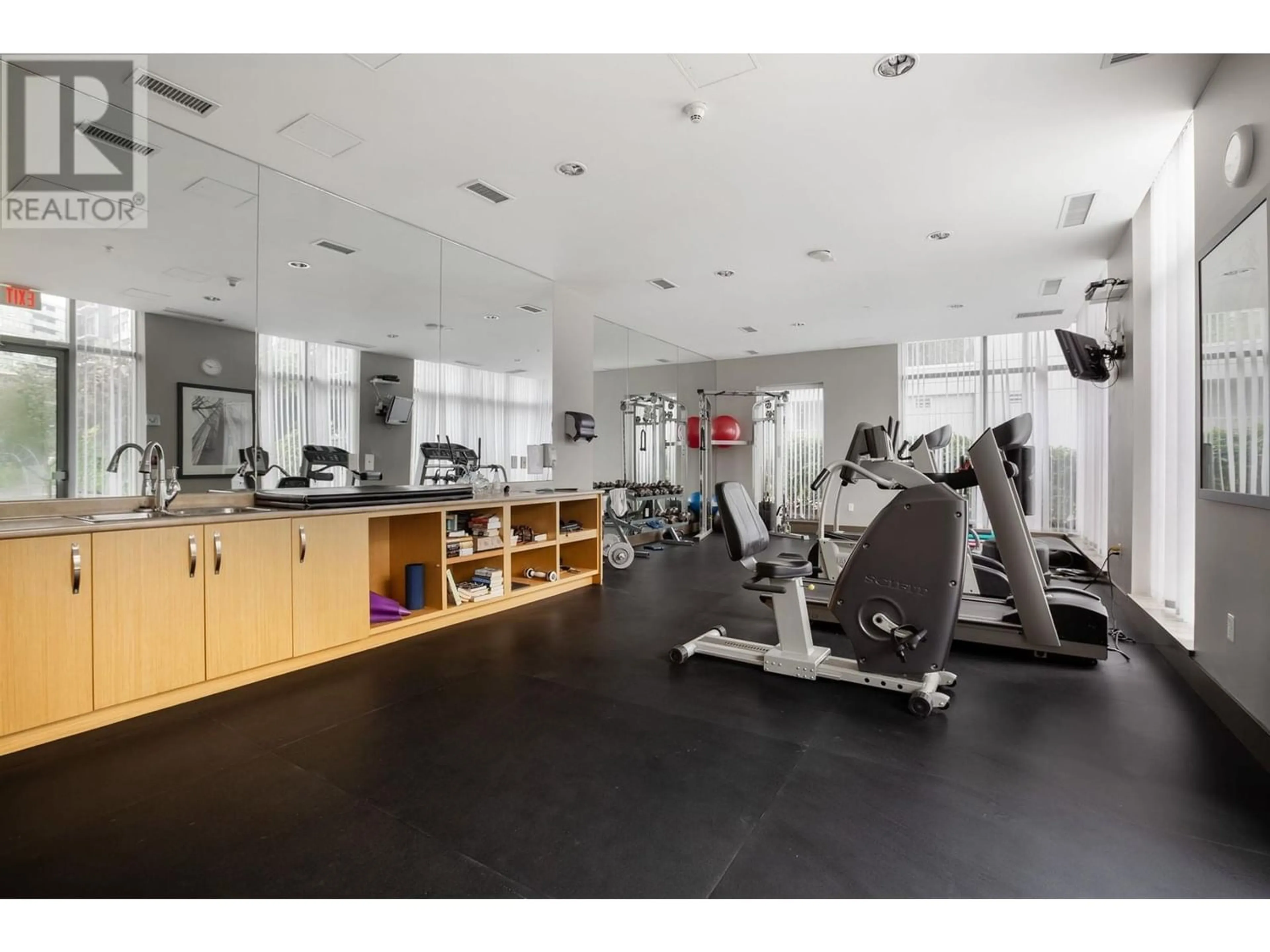 Gym or fitness room for 902 1833 CROWE STREET, Vancouver British Columbia V5Y0A2