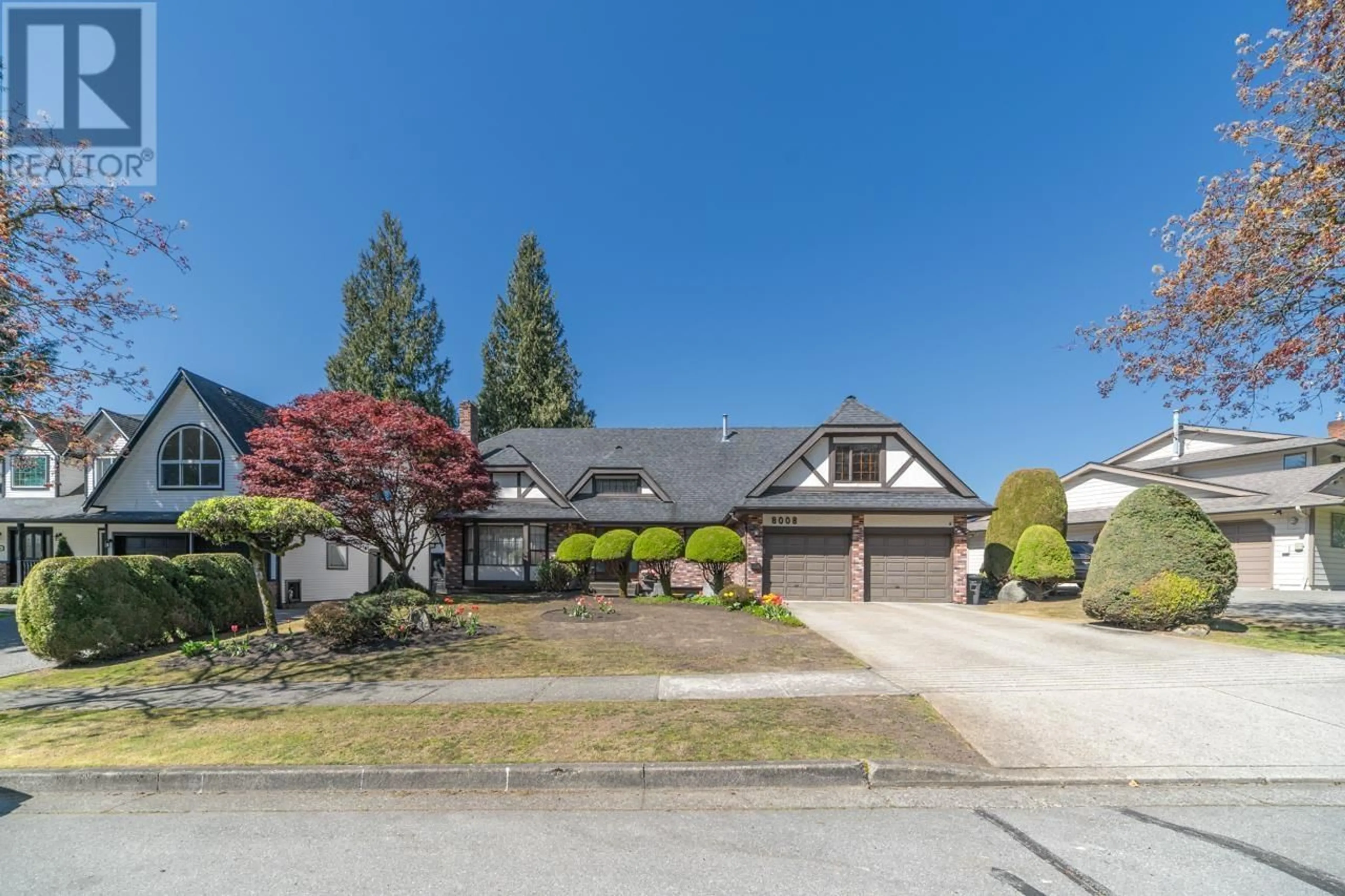 Frontside or backside of a home for 8008 WOODHURST DRIVE, Burnaby British Columbia V5A4E7