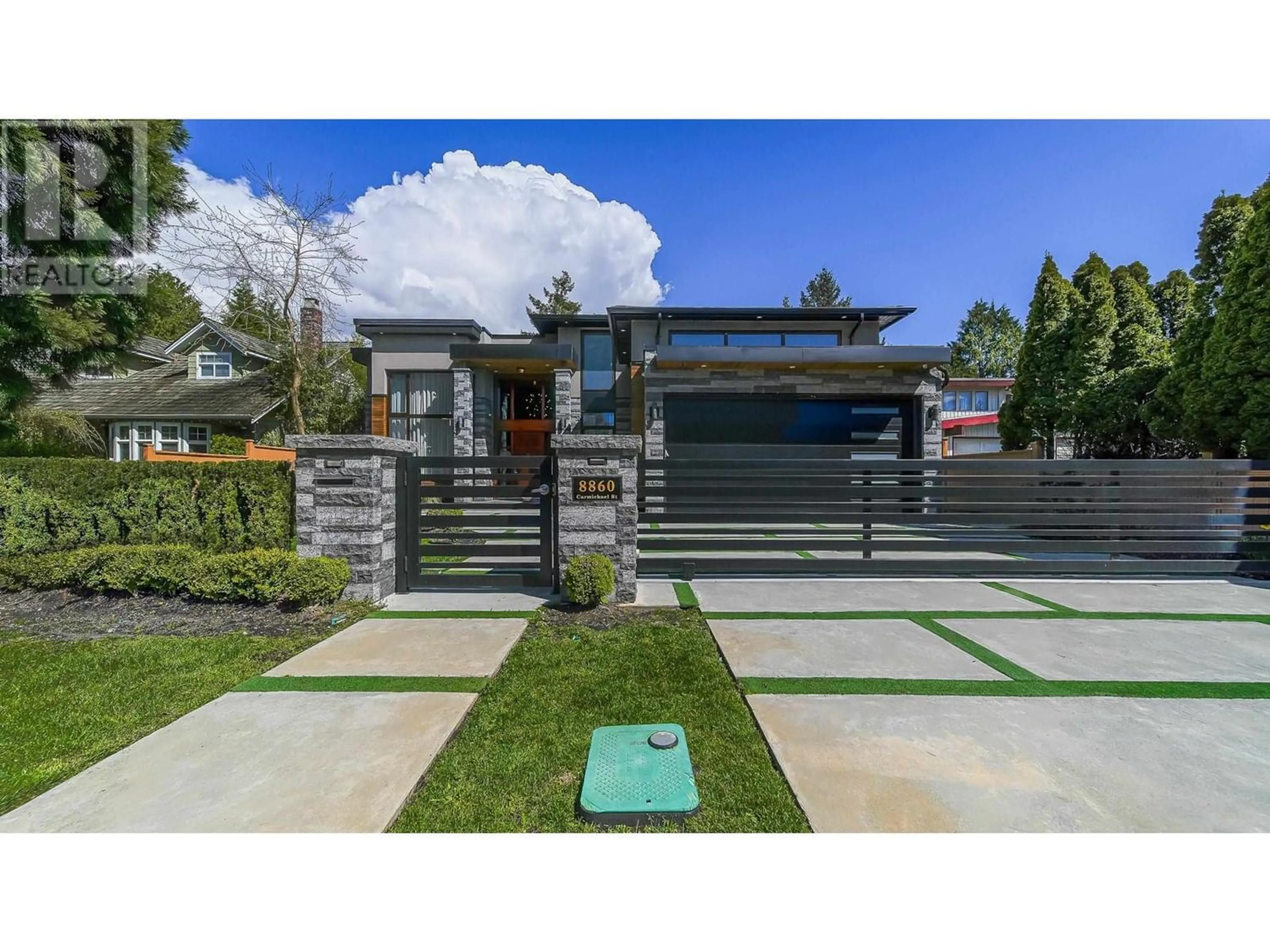 Frontside or backside of a home for 8860 CARMICHAEL STREET, Richmond British Columbia V6Y2W4