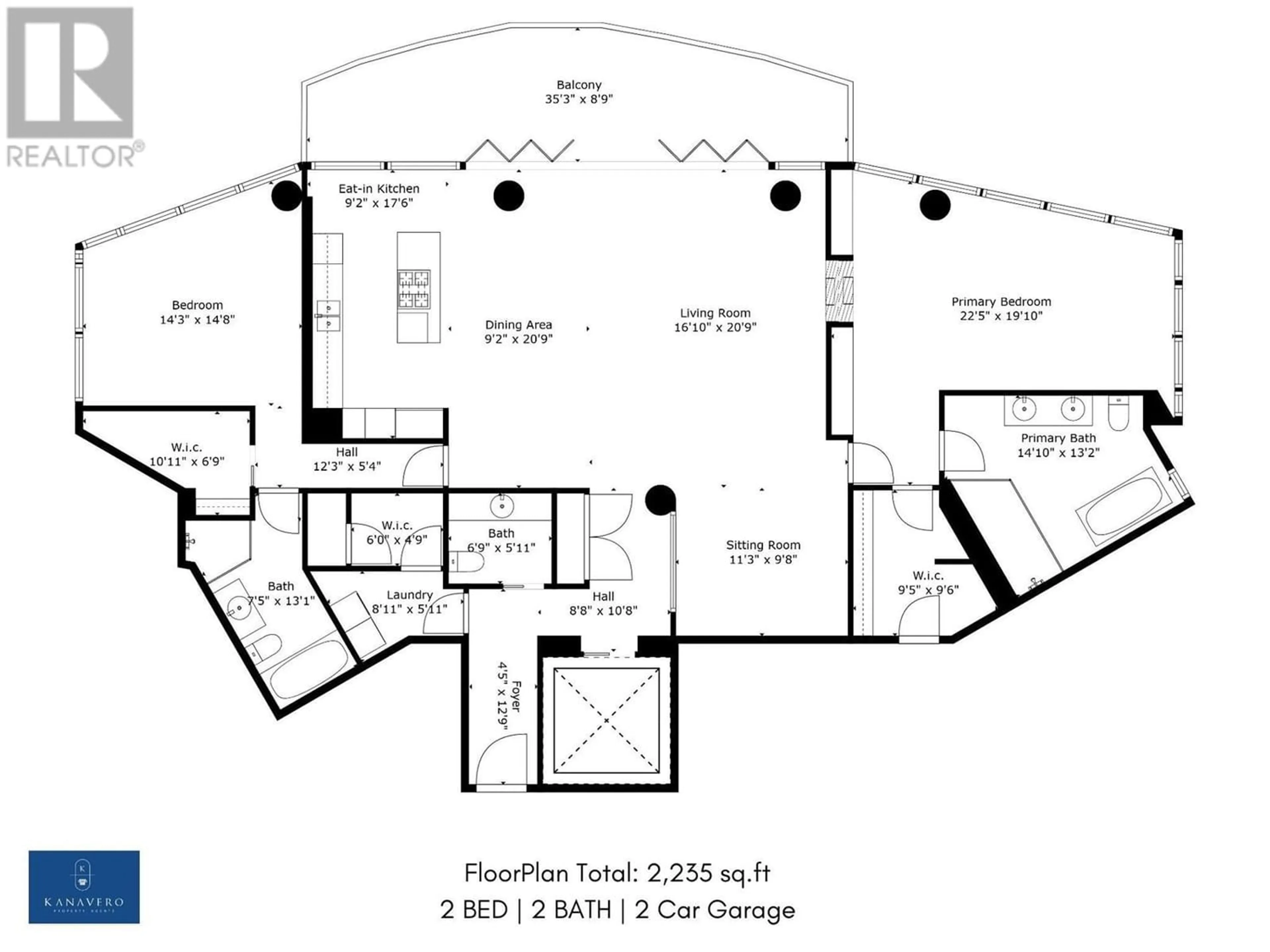 Floor plan for 1703 1560 HOMER MEWS, Vancouver British Columbia V6Z0A5