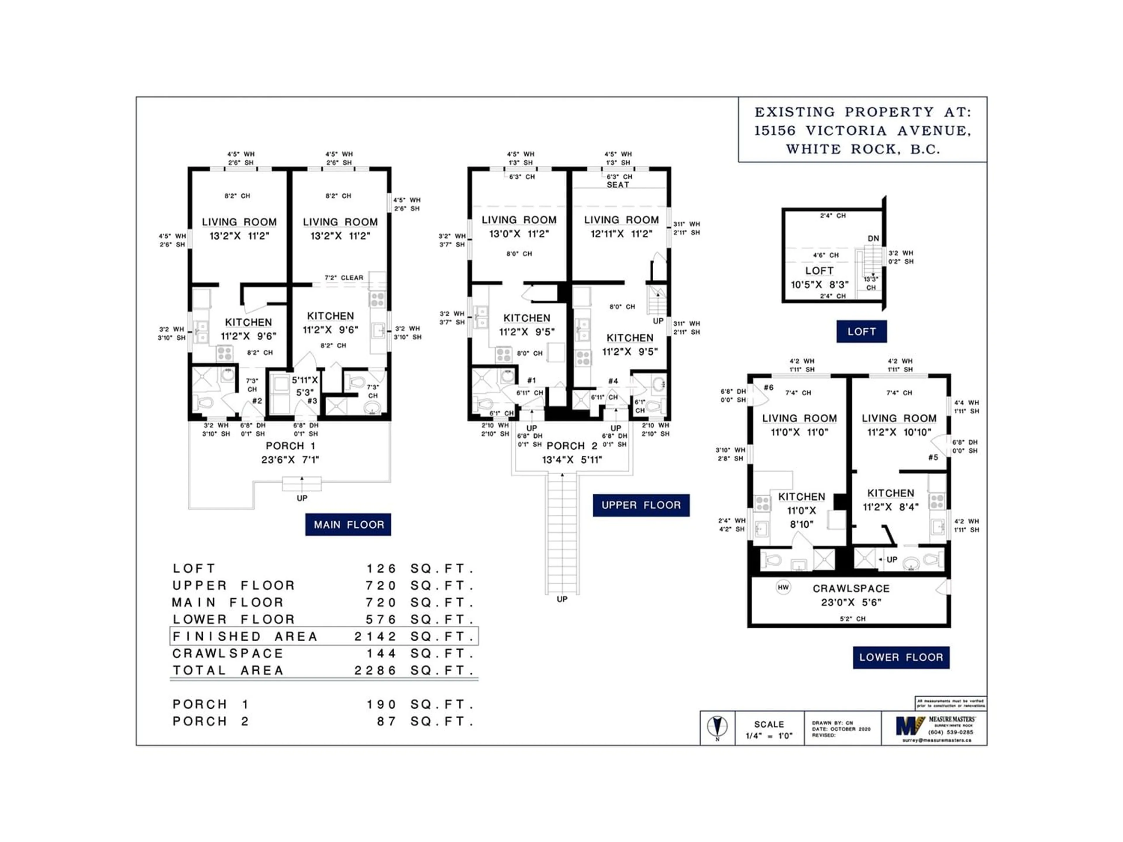 Floor plan for 15156 VICTORIA AVENUE, White Rock British Columbia V4B1G3