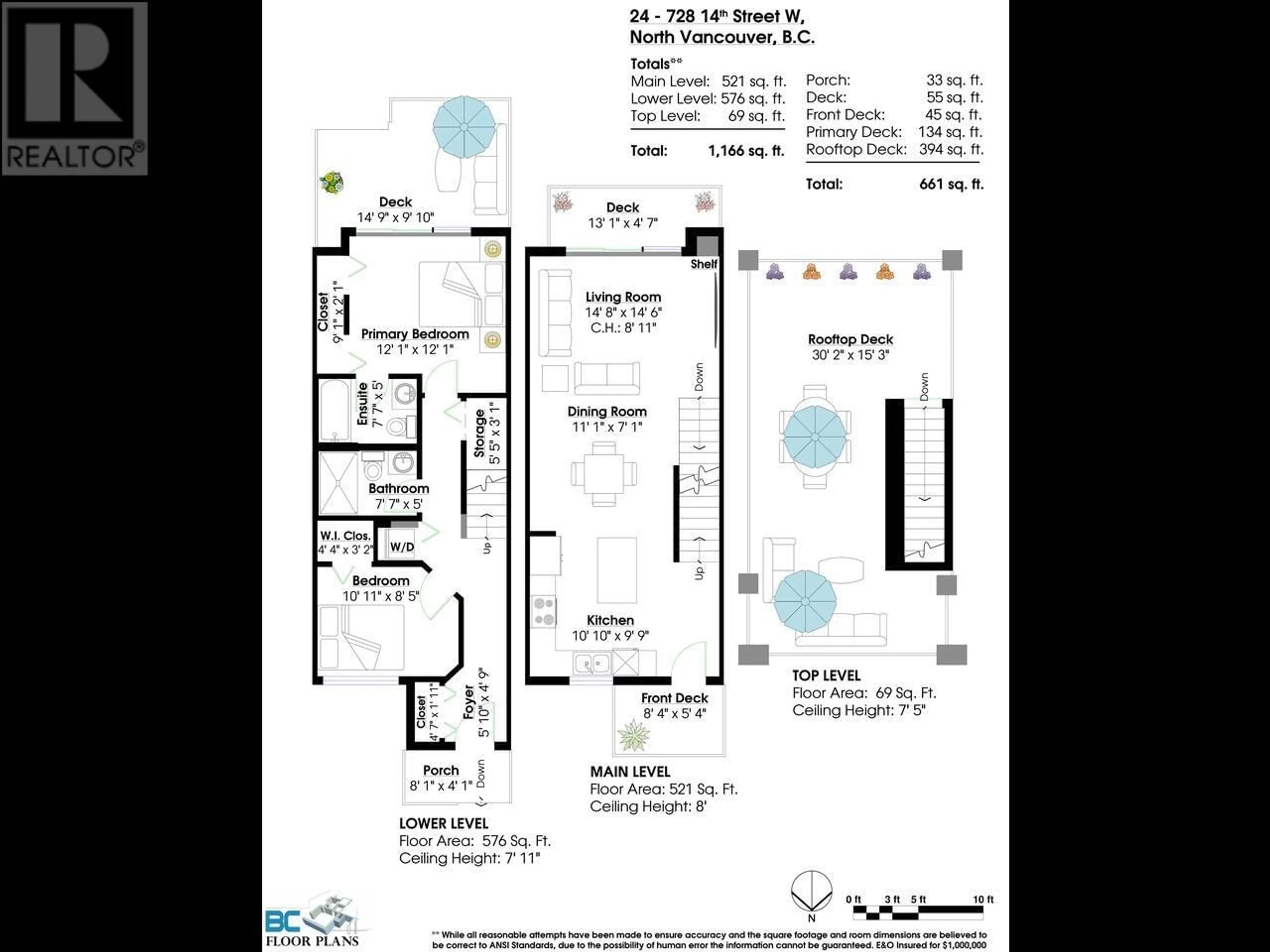 Floor plan for 24 728 W 14TH STREET, North Vancouver British Columbia V7M0A8