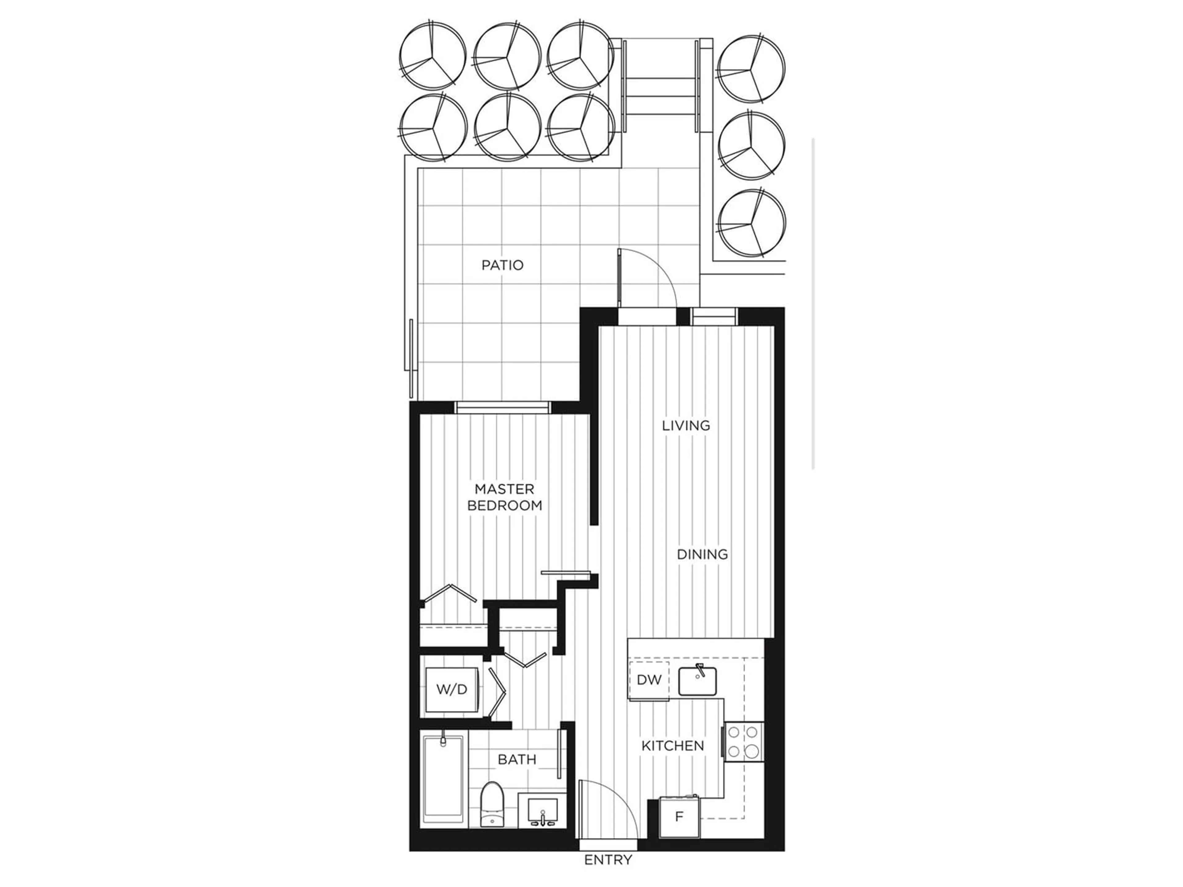 Floor plan for 102 10777 138 STREET, Surrey British Columbia V3T0T5