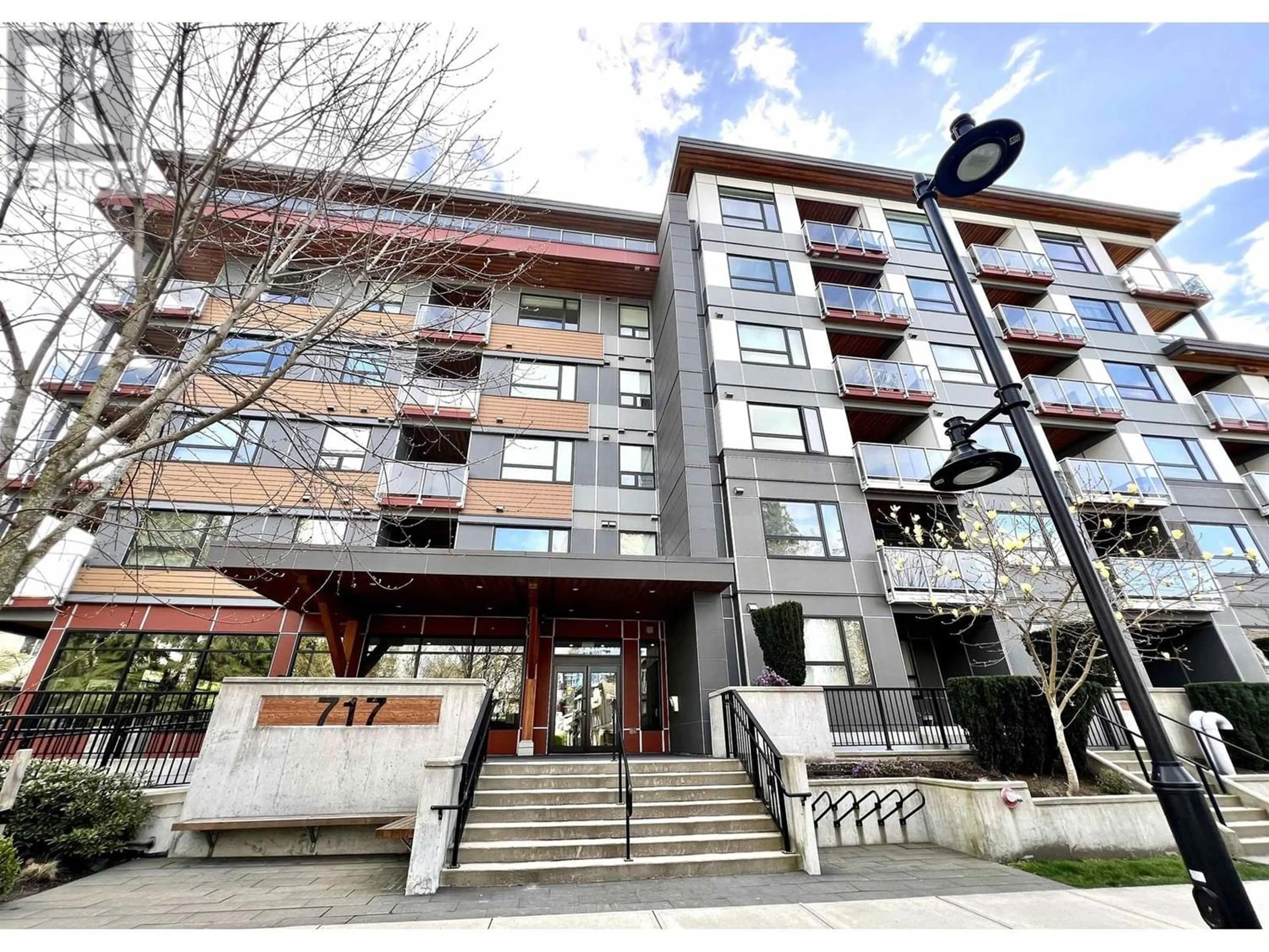 A pic from exterior of the house or condo for 212 717 BRESLAY STREET, Coquitlam British Columbia V3J0J3