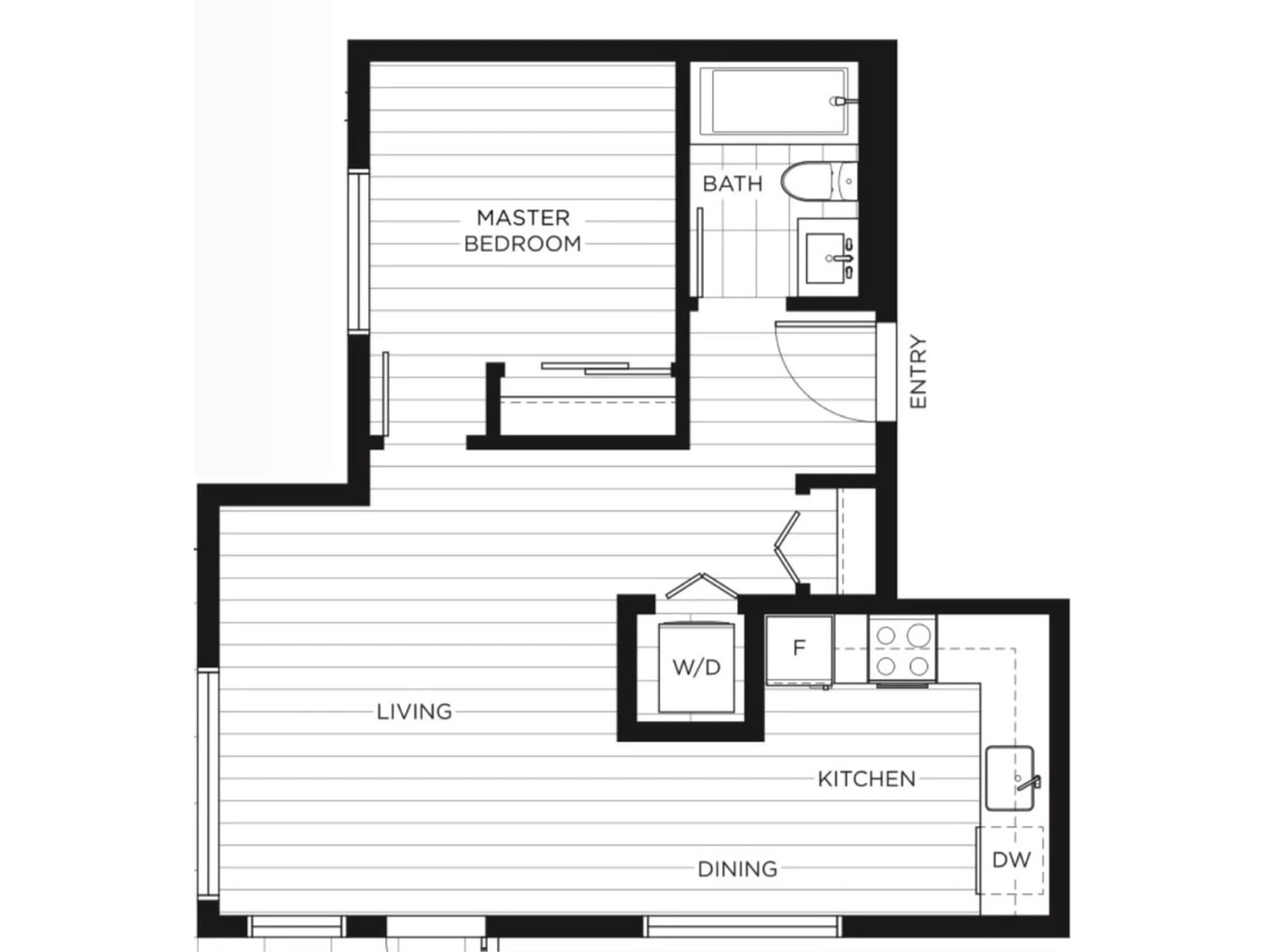 Floor plan for 109 10777 138 STREET, Surrey British Columbia V3T0T5
