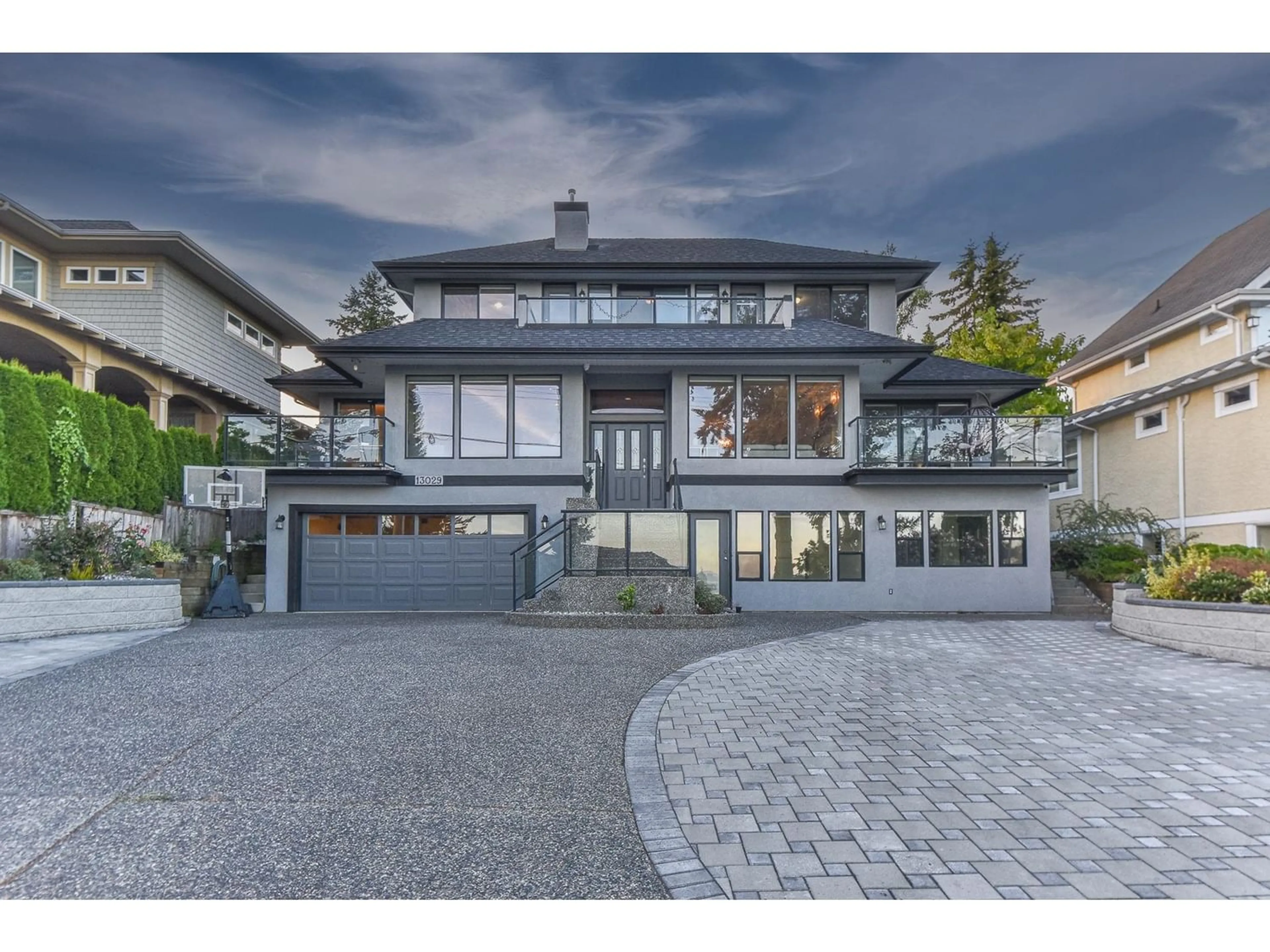 Frontside or backside of a home for 13029 13 AVENUE, Surrey British Columbia V4A1B9