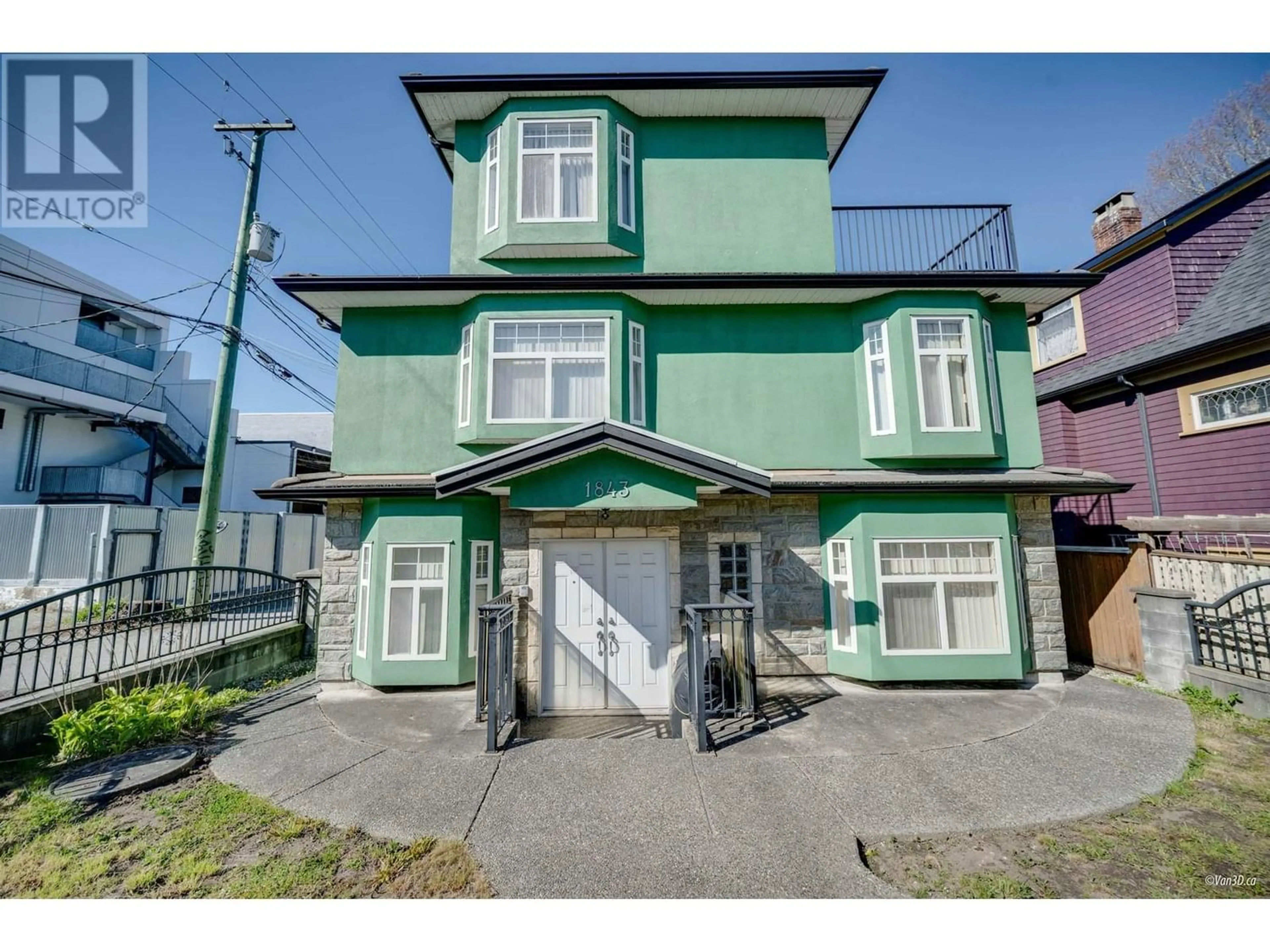 Outside view for 1843 E 22ND AVENUE, Vancouver British Columbia V5N2P9