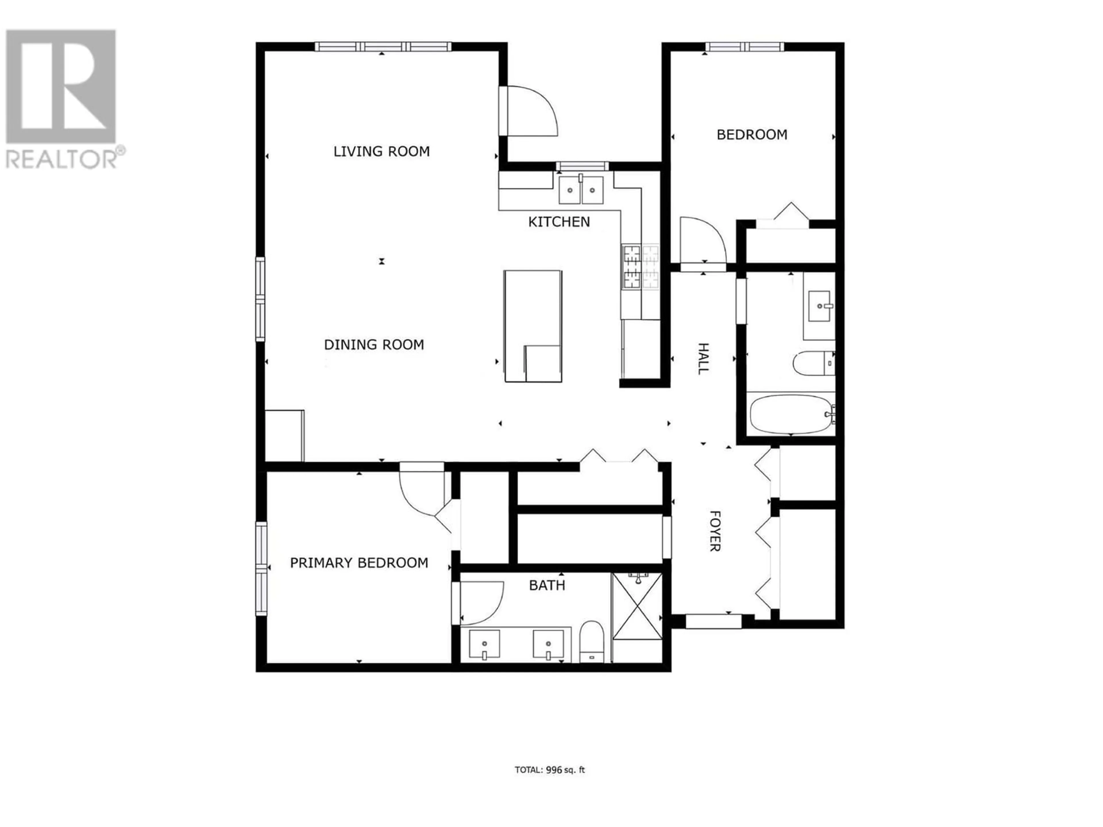 Floor plan for 211 9551 ALEXANDRA ROAD, Richmond British Columbia V6X0S6