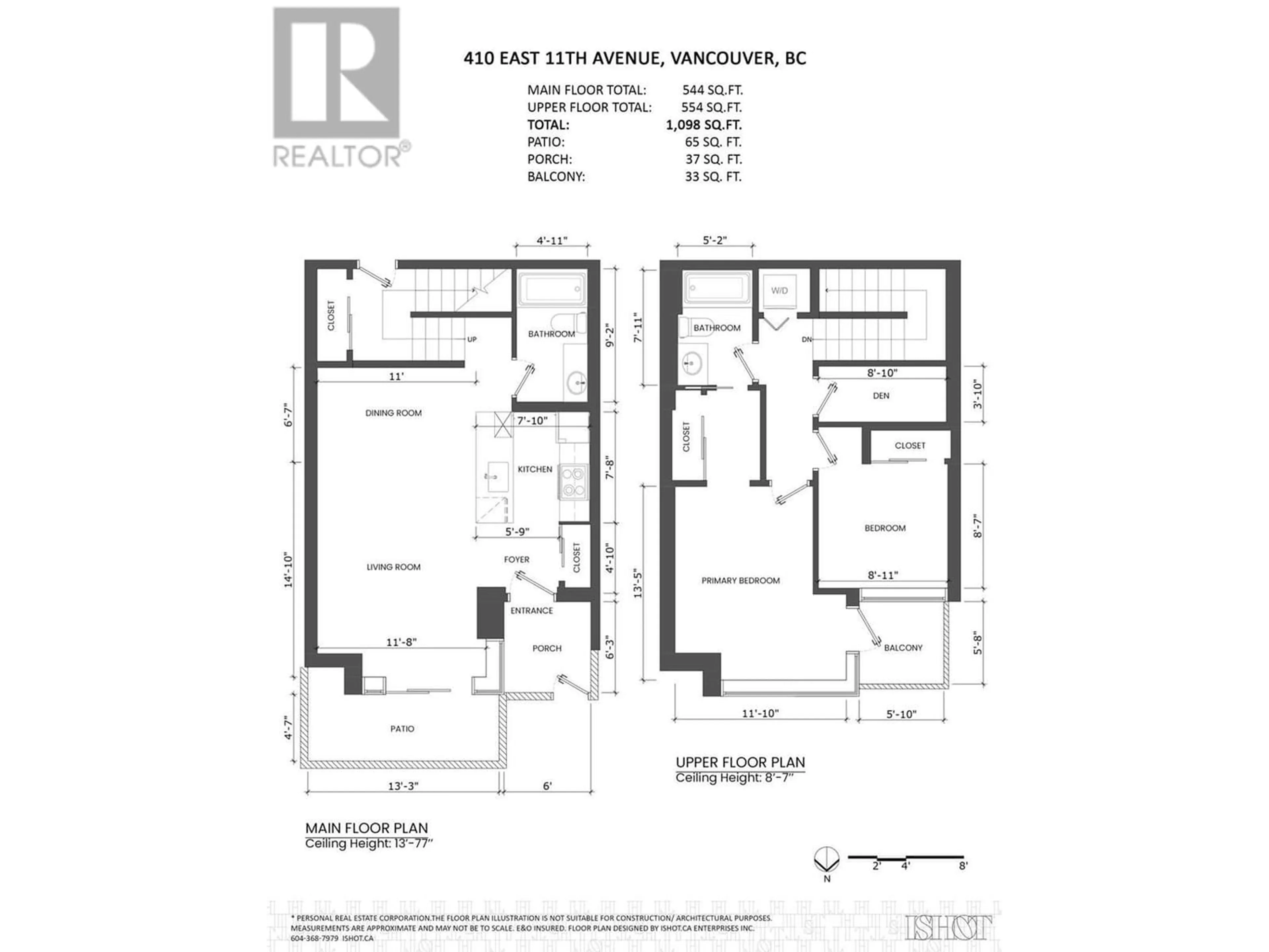 Floor plan for 410 E 11TH AVENUE, Vancouver British Columbia V5T0C7