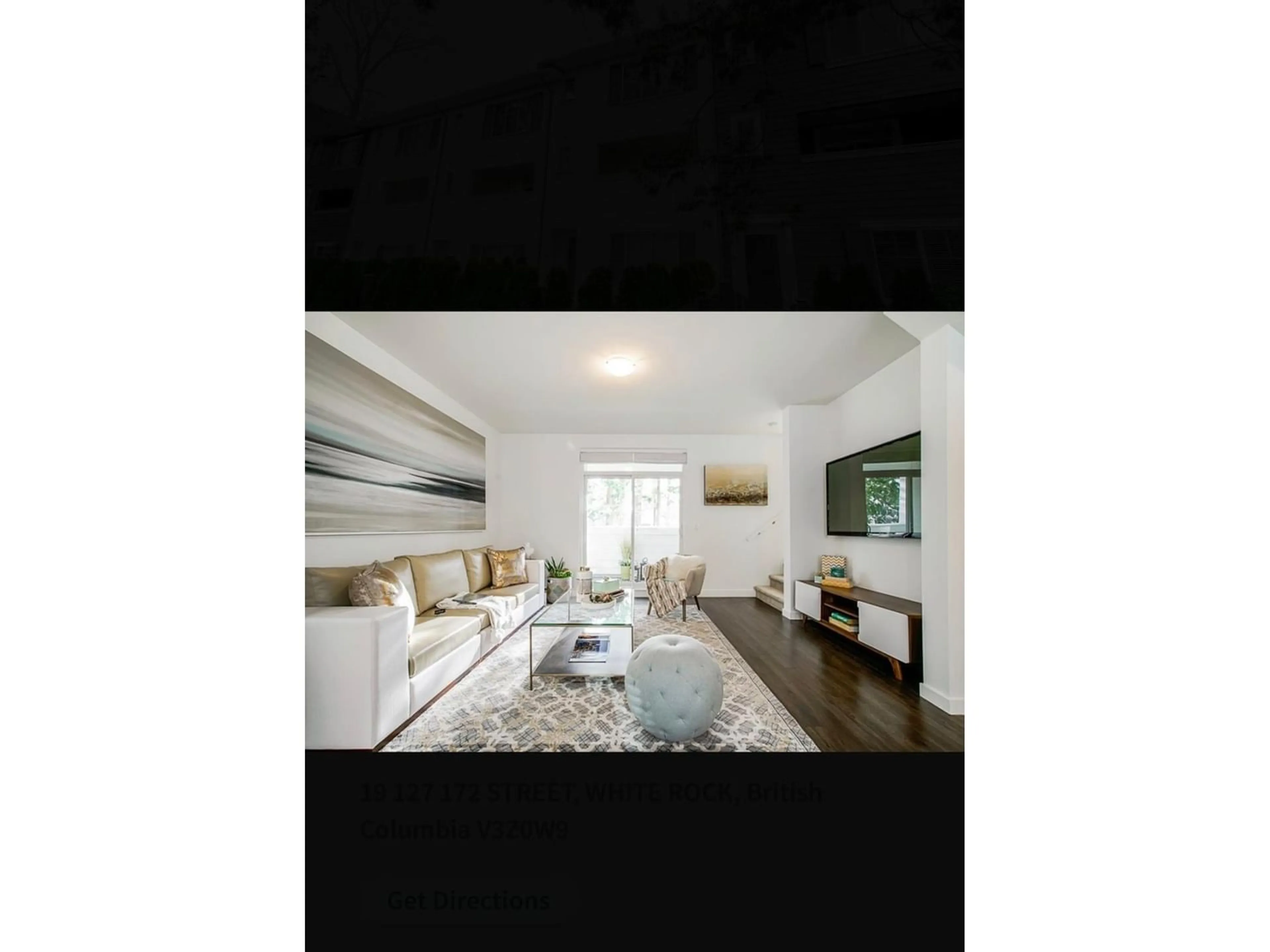 Living room for 19 127 172 STREET, Surrey British Columbia V3Z0W9