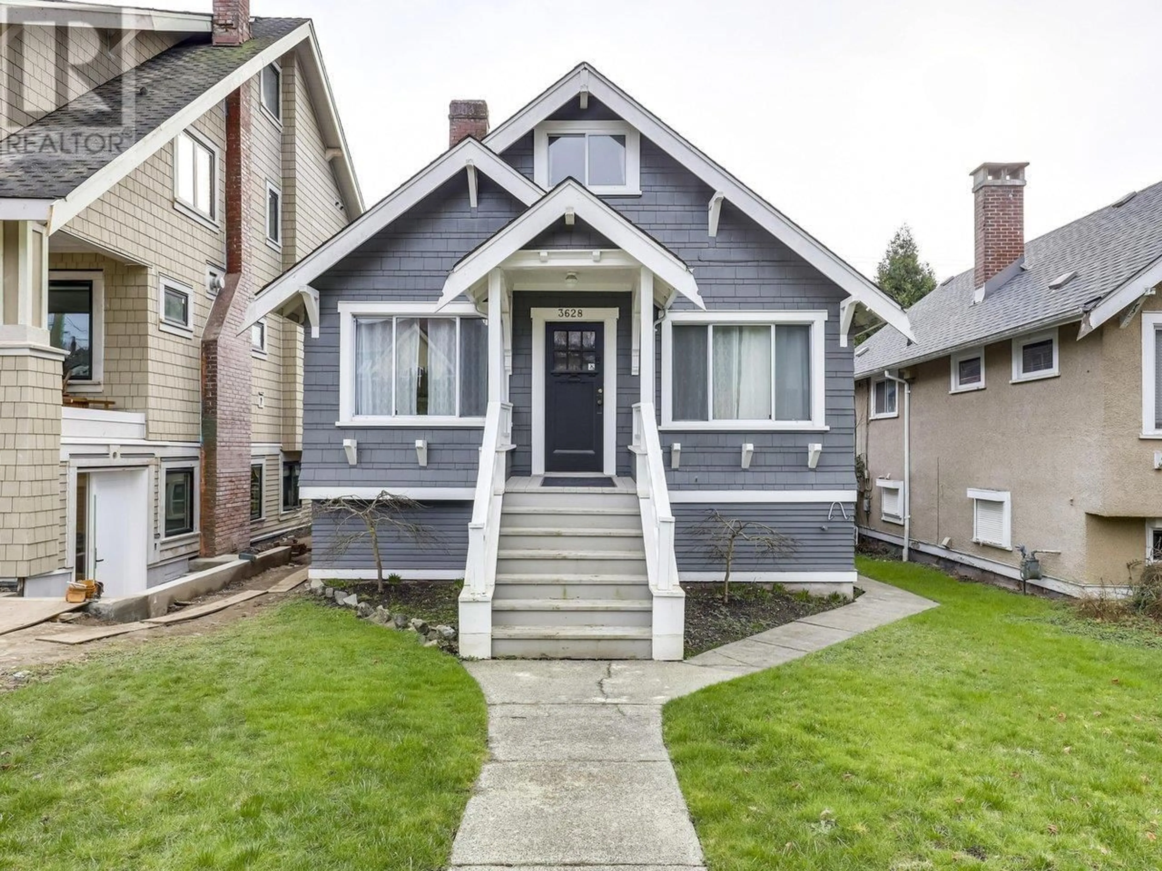 Frontside or backside of a home for 3628 W 5TH AVENUE, Vancouver British Columbia V6R1S2