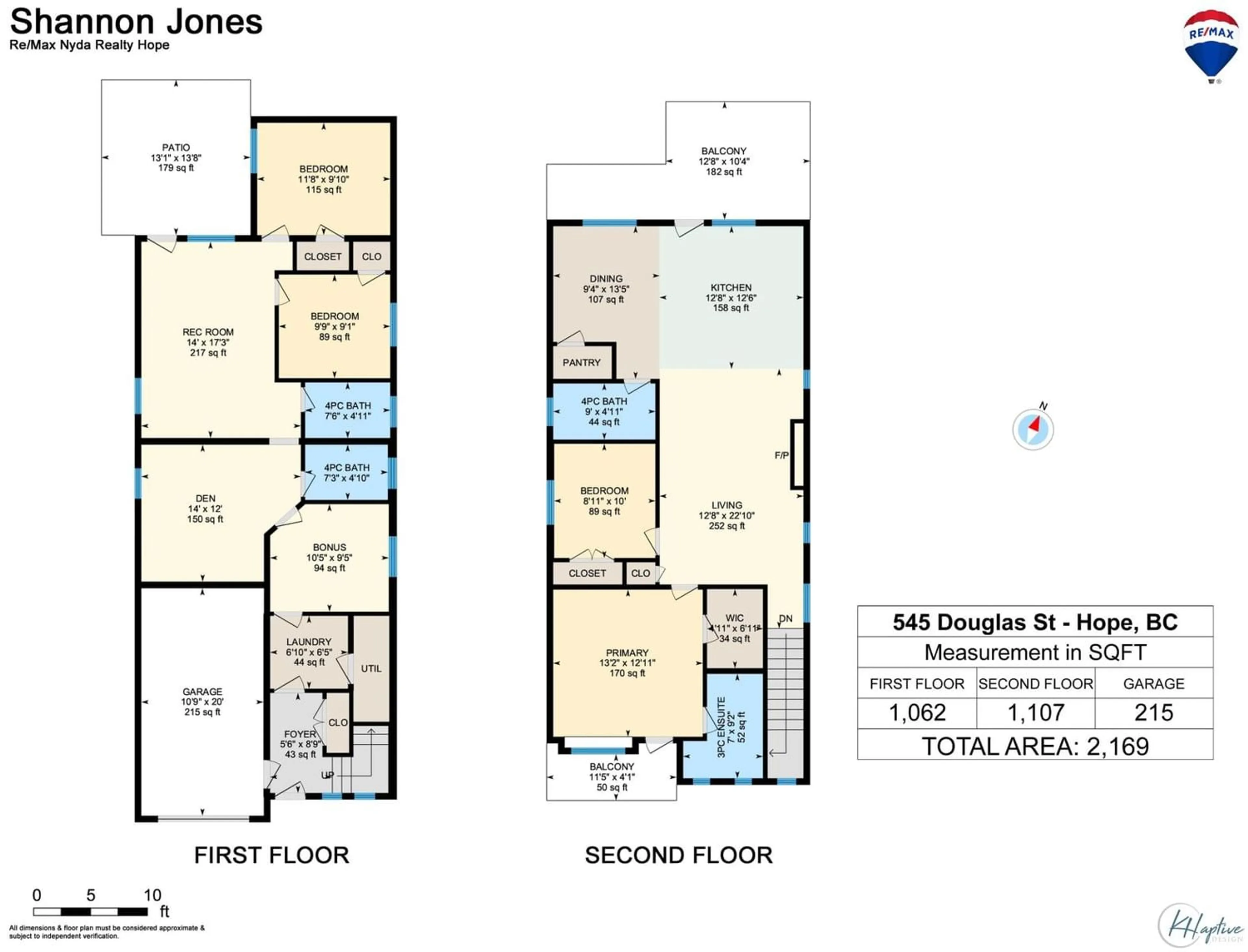 Floor plan for 545 DOUGLAS STREET, Hope British Columbia V0X1L0