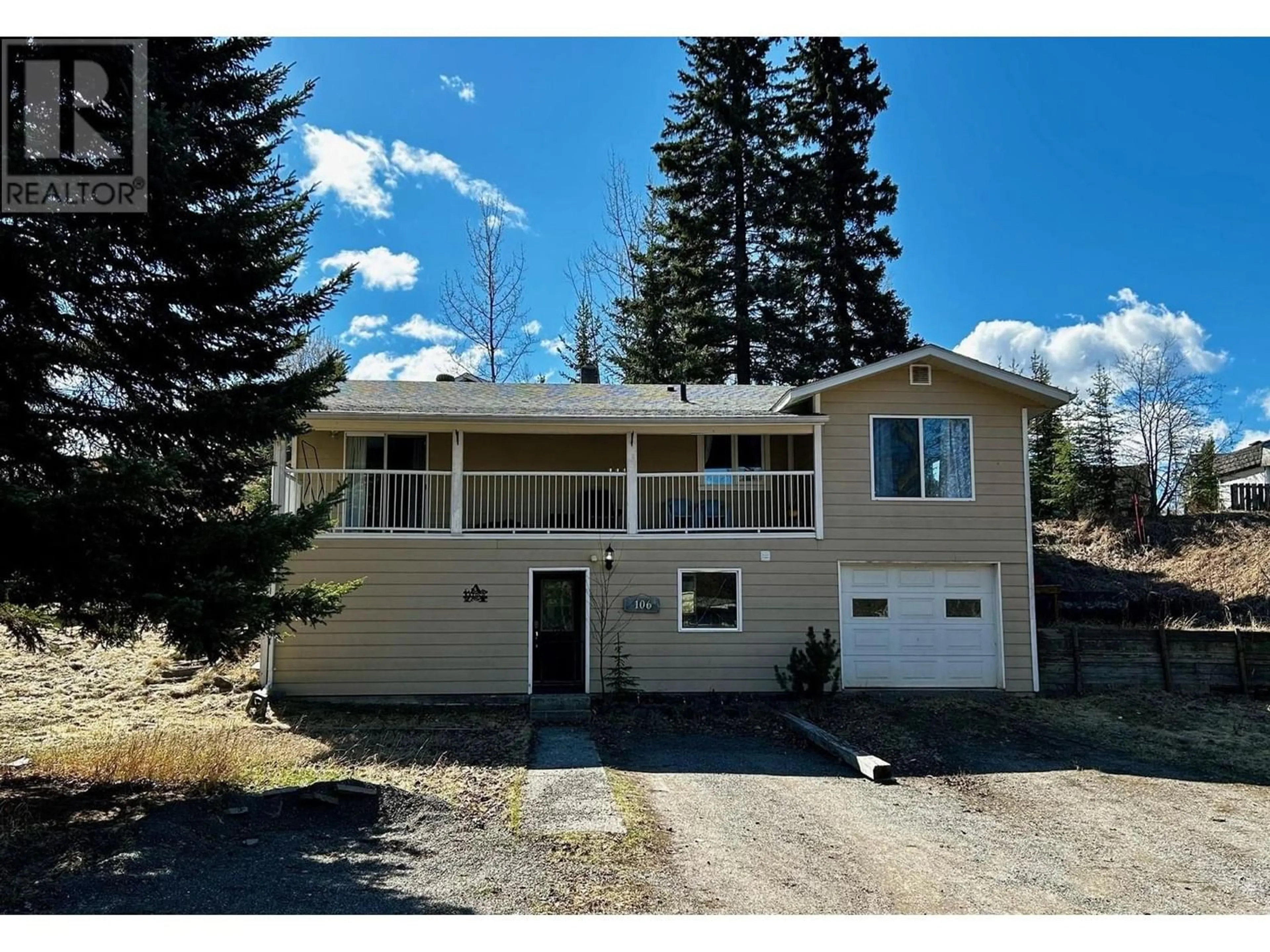 A pic from exterior of the house or condo for 106 6TH AVENUE, Burns Lake British Columbia V0J1E0