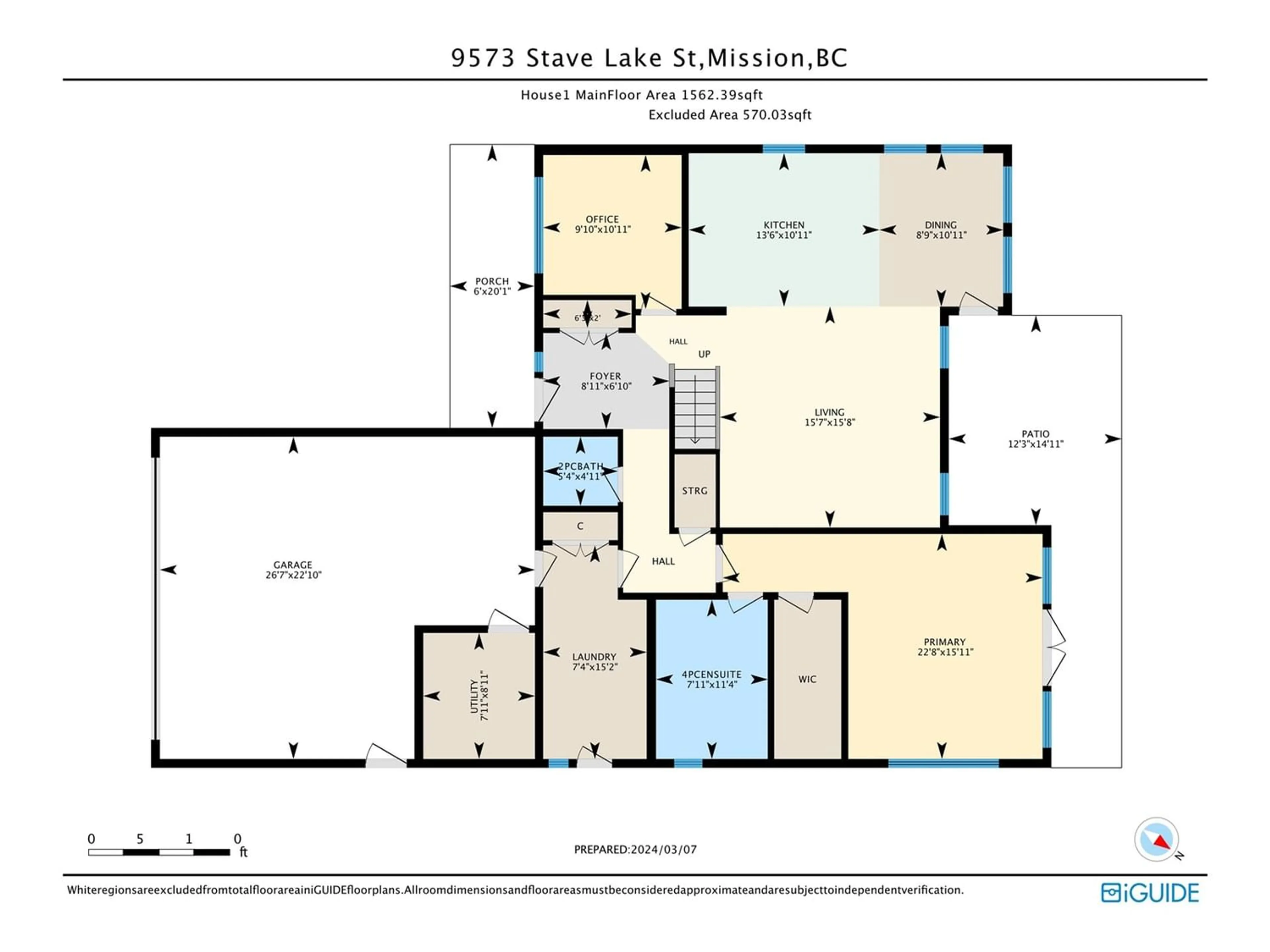 Floor plan for 9573 STAVE LAKE STREET, Mission British Columbia V2V0B4