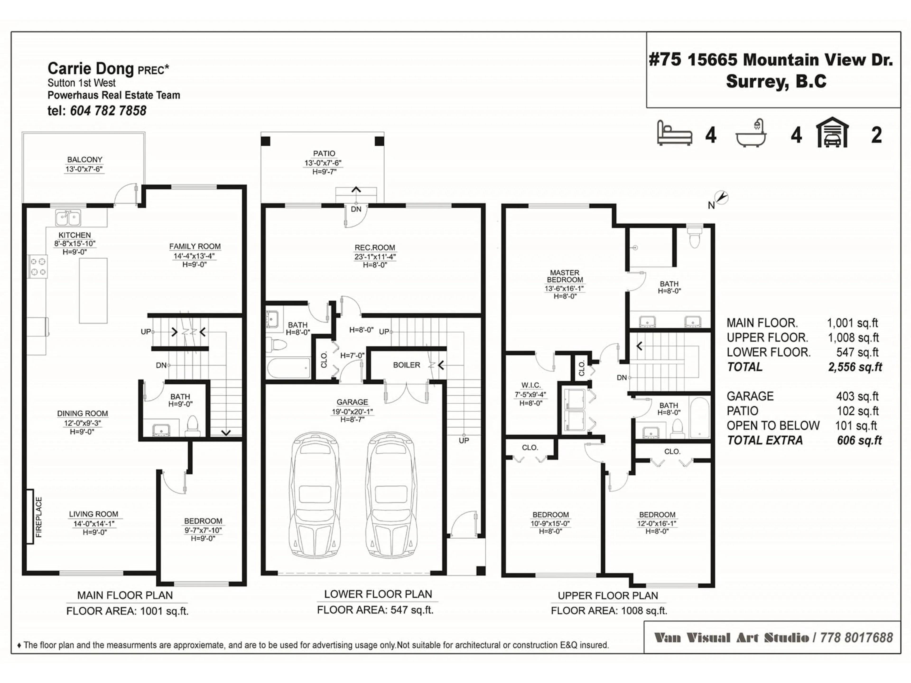 Floor plan for 75 15665 MOUNTAIN VIEW DRIVE, Surrey British Columbia V3Z0W8