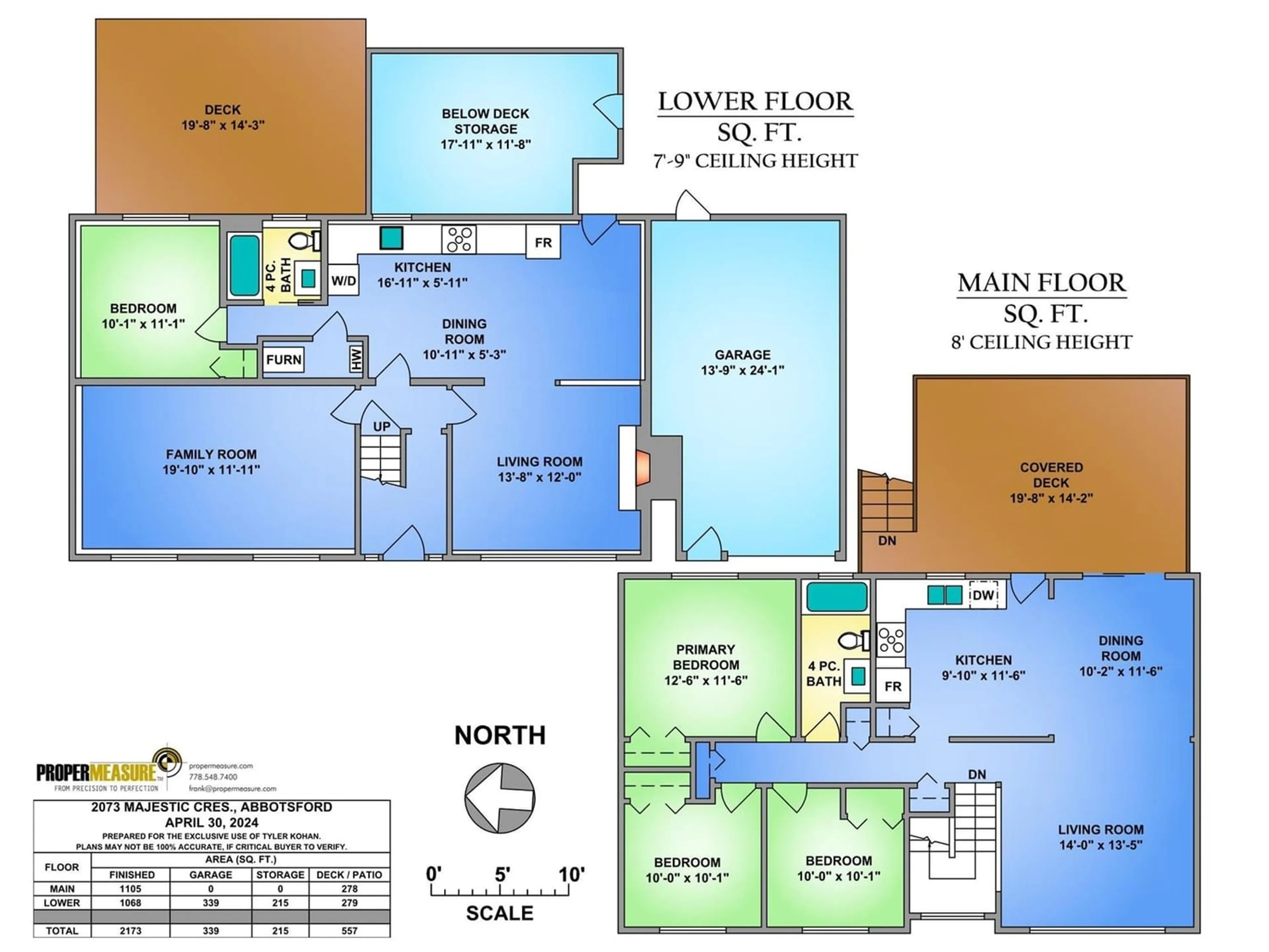Floor plan for 2073 MAJESTIC CRESCENT, Abbotsford British Columbia V2T3E9
