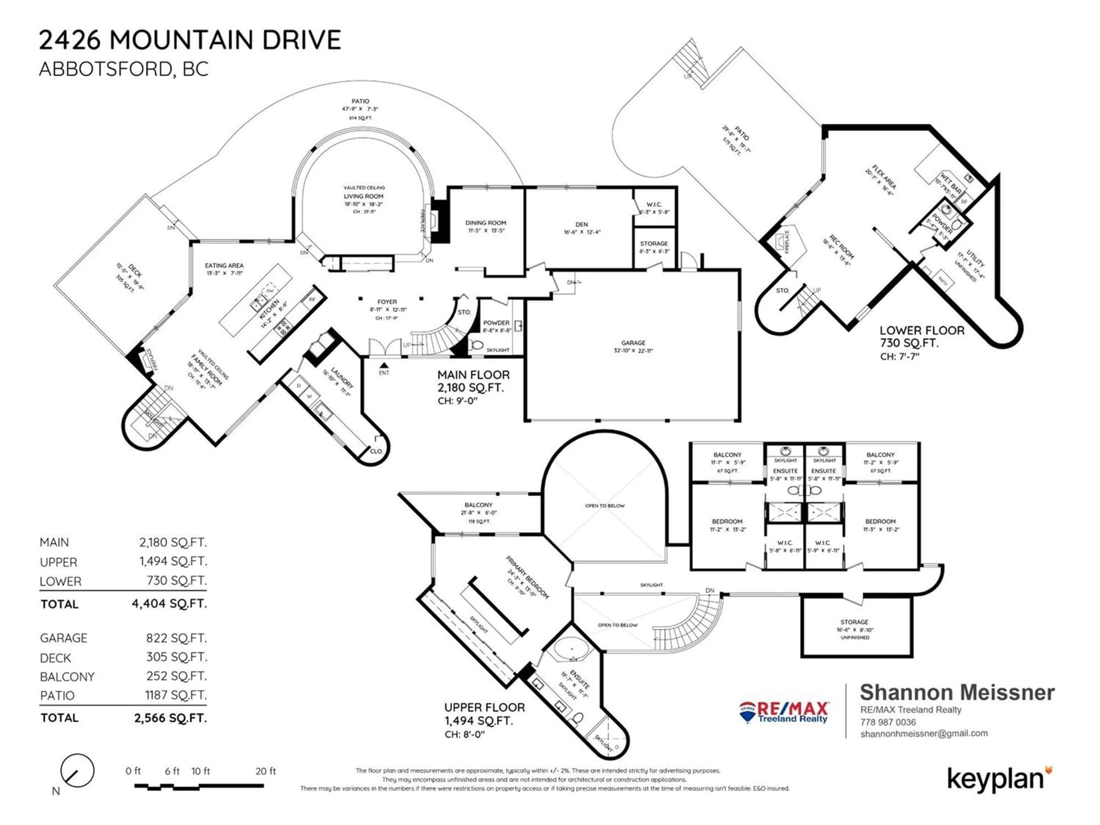 Floor plan for 2426 MOUNTAIN DRIVE, Abbotsford British Columbia V3G1E9