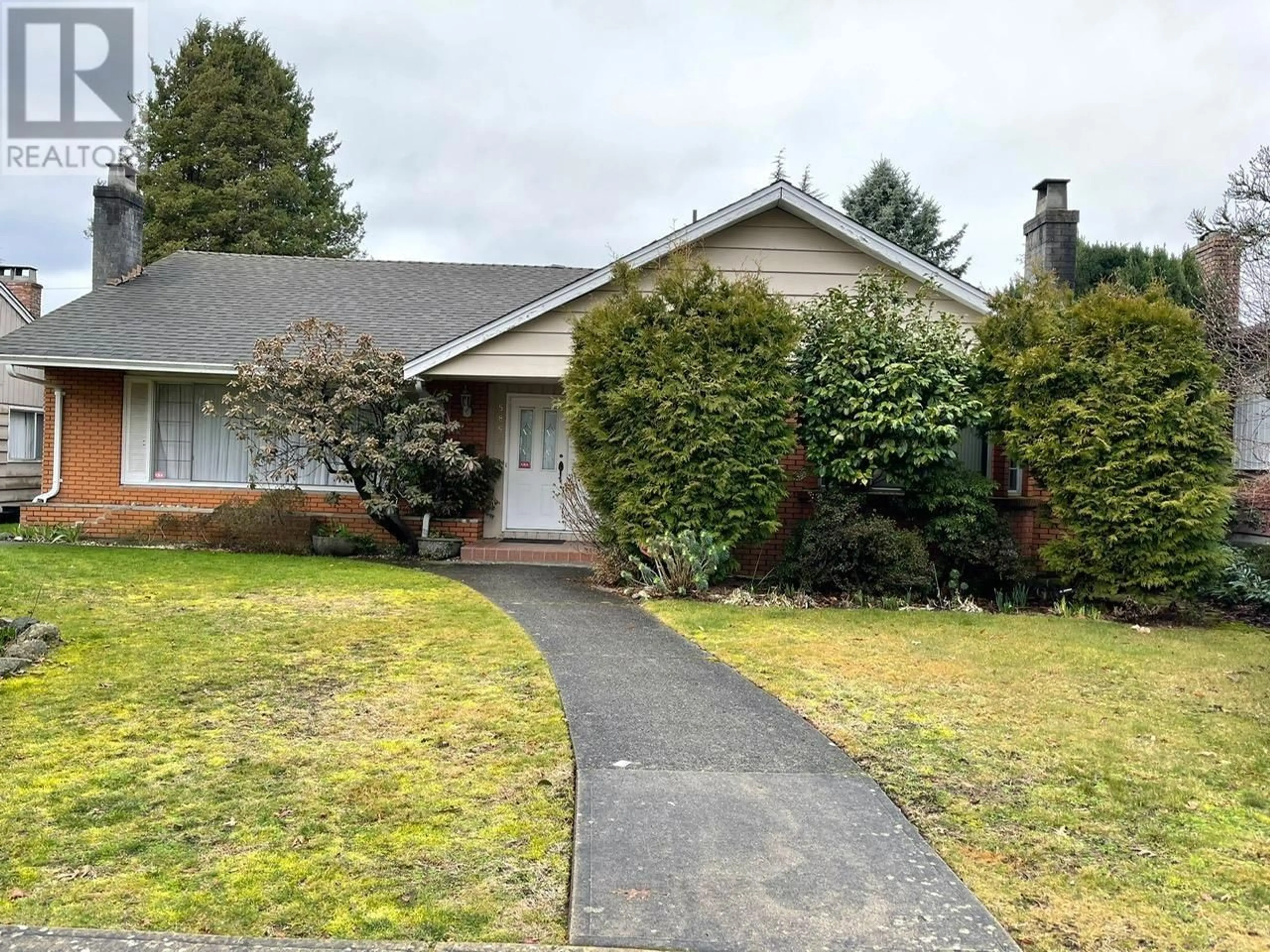 Frontside or backside of a home for 5855 WILLOW STREET, Vancouver British Columbia V5Z3S7