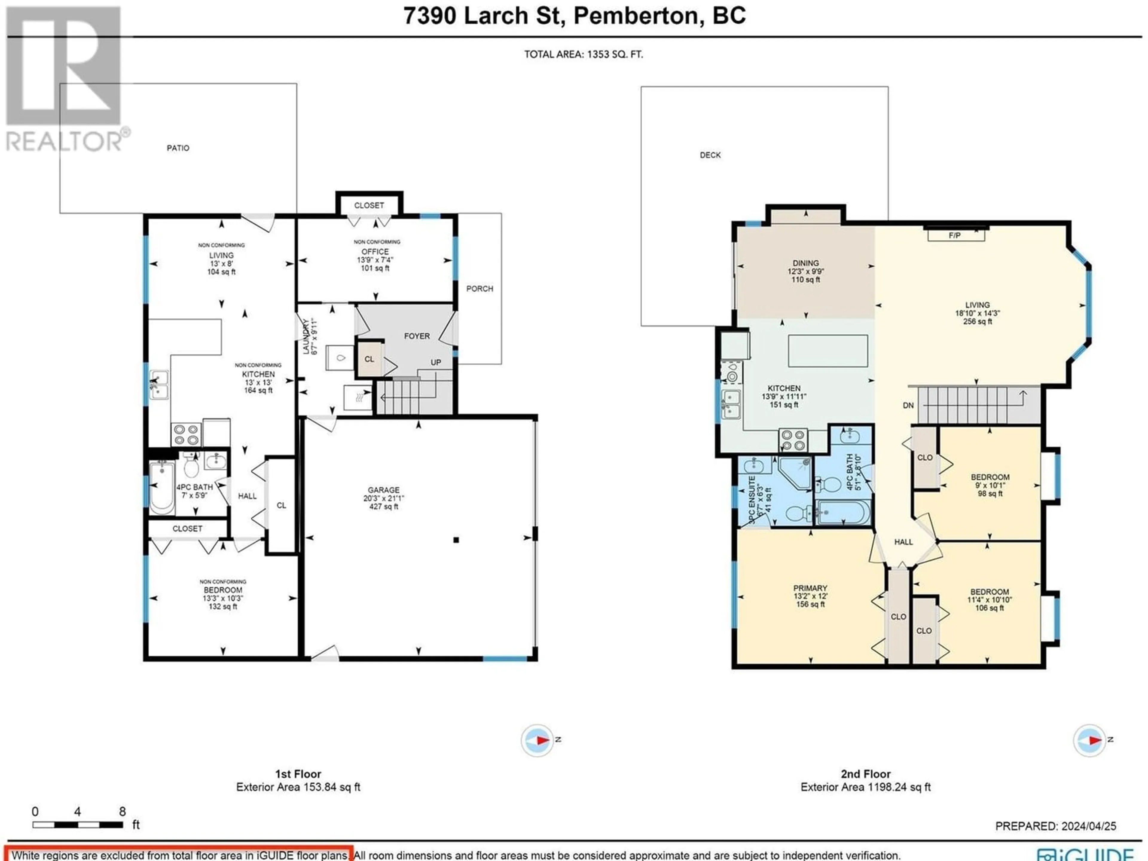 Floor plan for 7390 LARCH STREET, Pemberton British Columbia V0N2L0