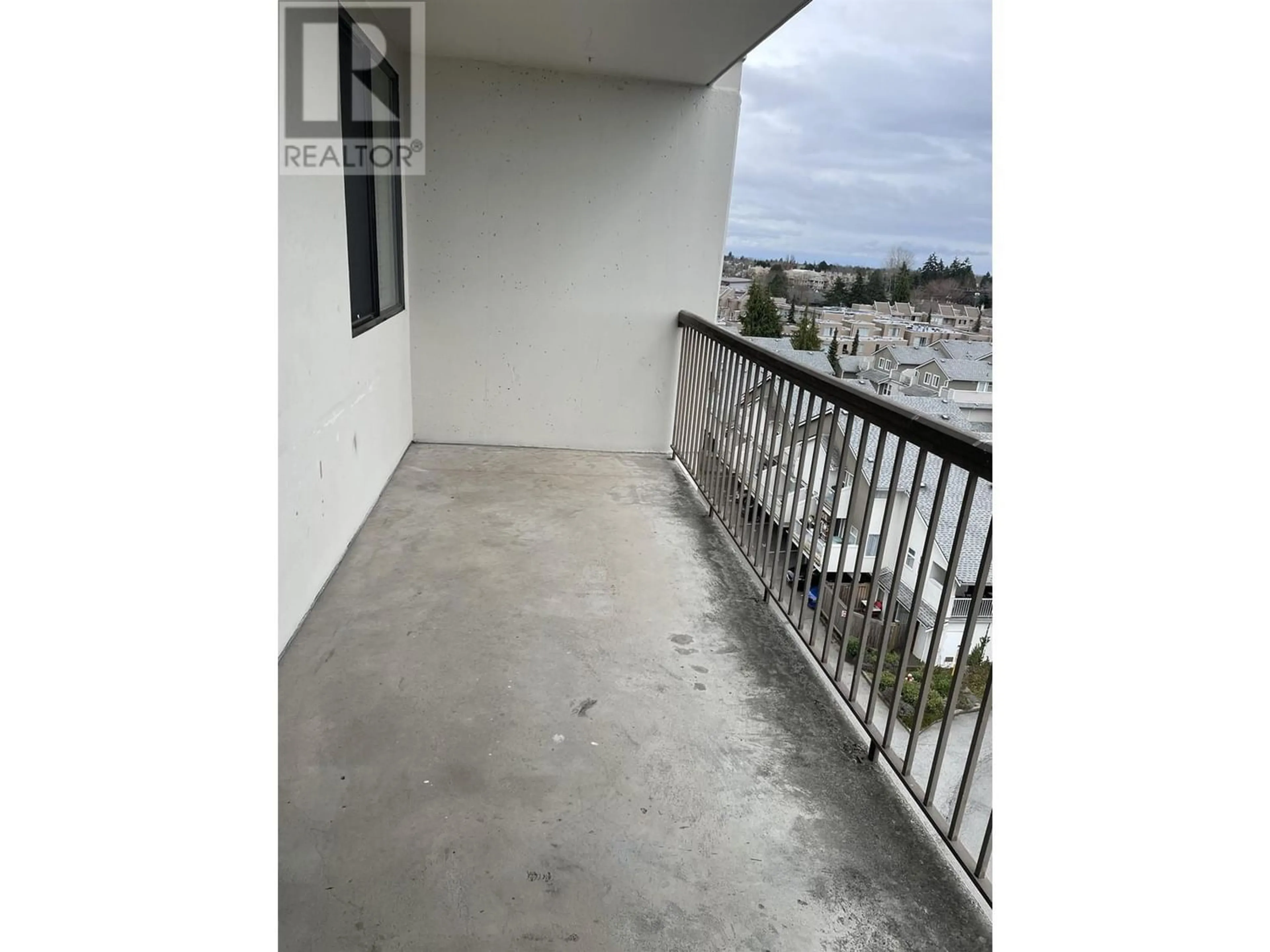 Balcony in the apartment for 703 7100 GILBERT ROAD, Richmond British Columbia V7C5C3