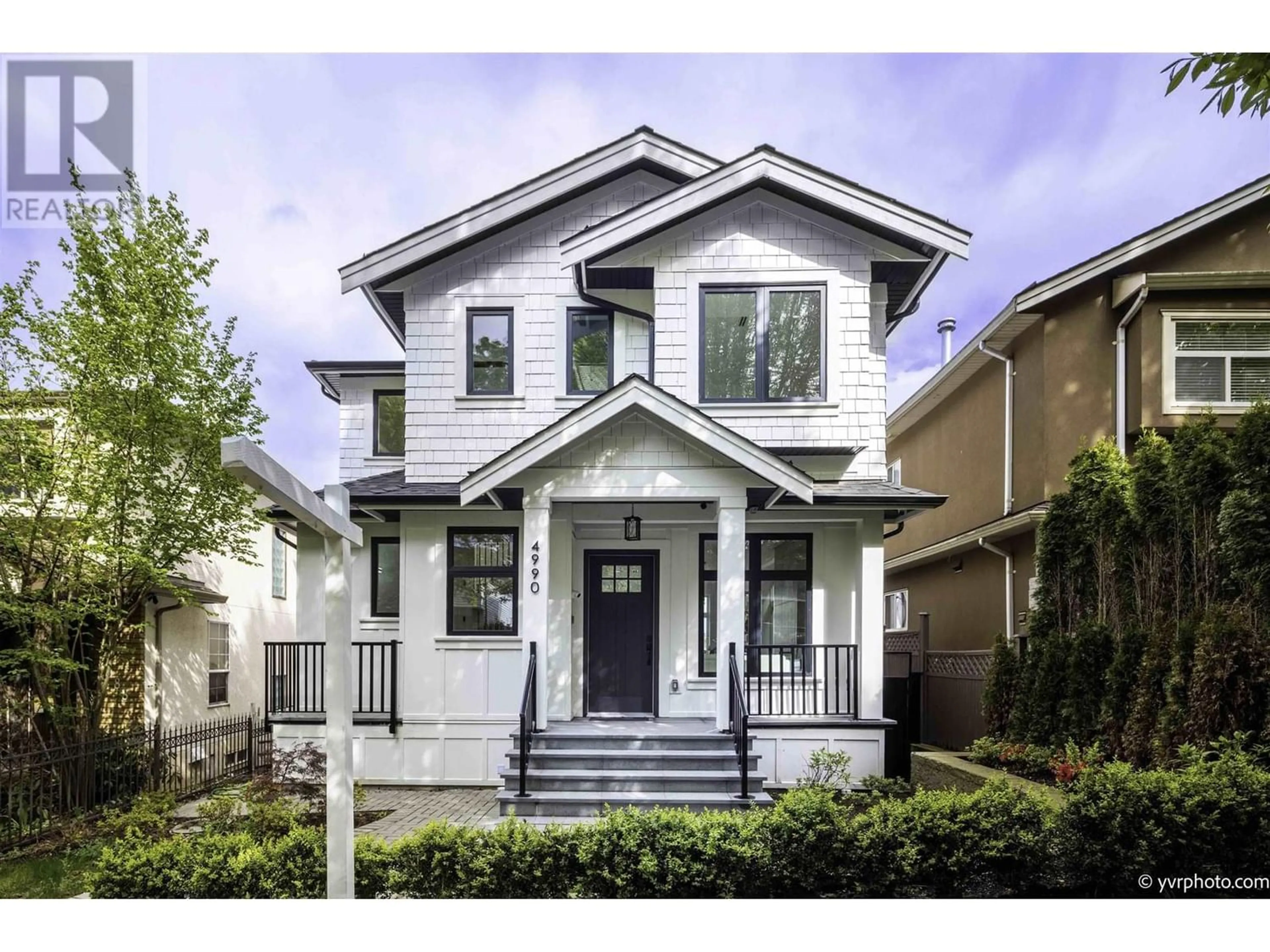 Frontside or backside of a home for 4990 SHERBROOKE STREET, Vancouver British Columbia V5W3M2