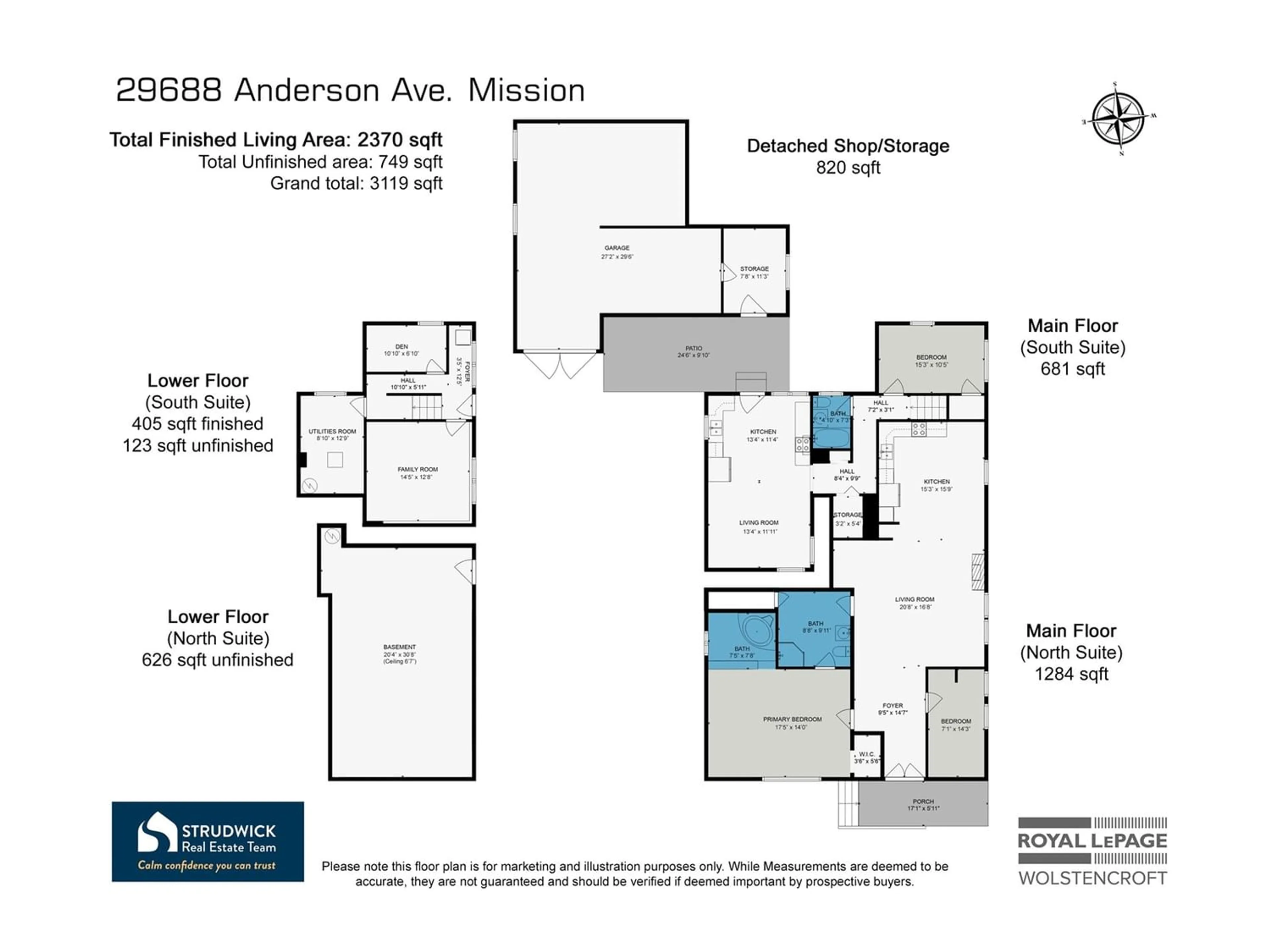 Floor plan for 29688 ANDERSON AVENUE, Mission British Columbia V4S1H9