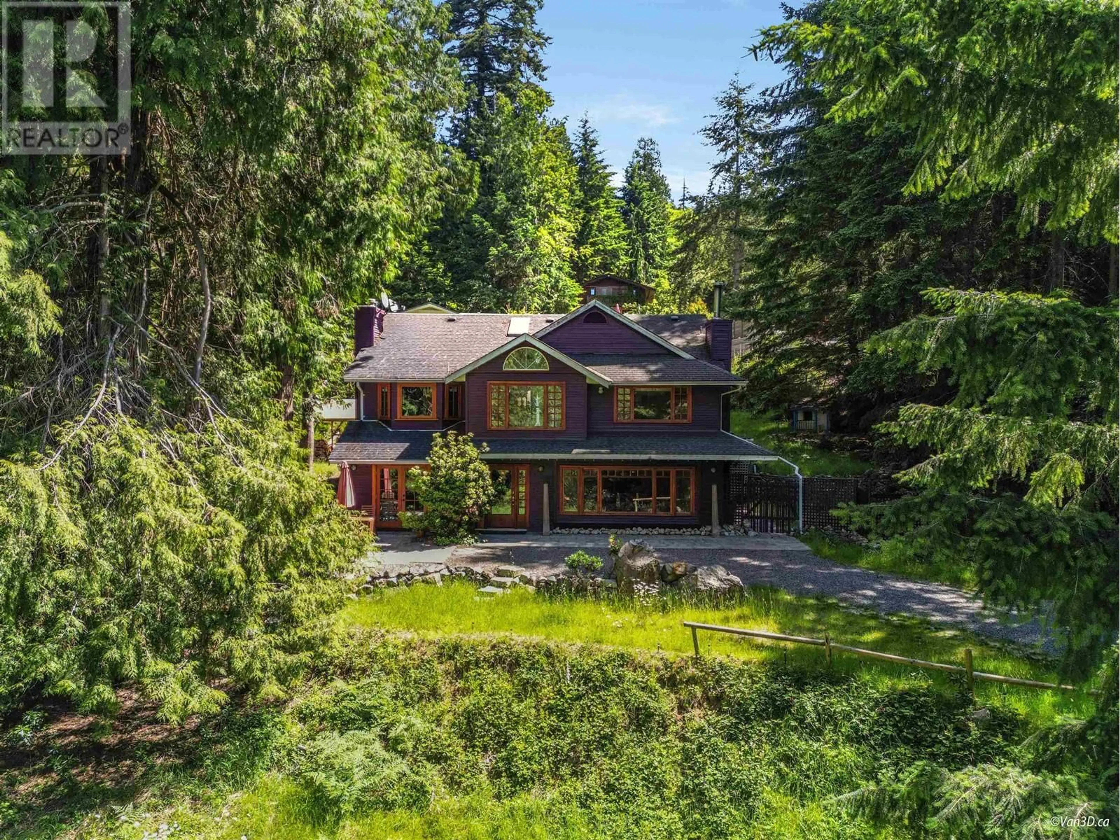 Frontside or backside of a home, cottage for 1504 TUNSTALL BOULEVARD, Bowen Island British Columbia V0N1G0