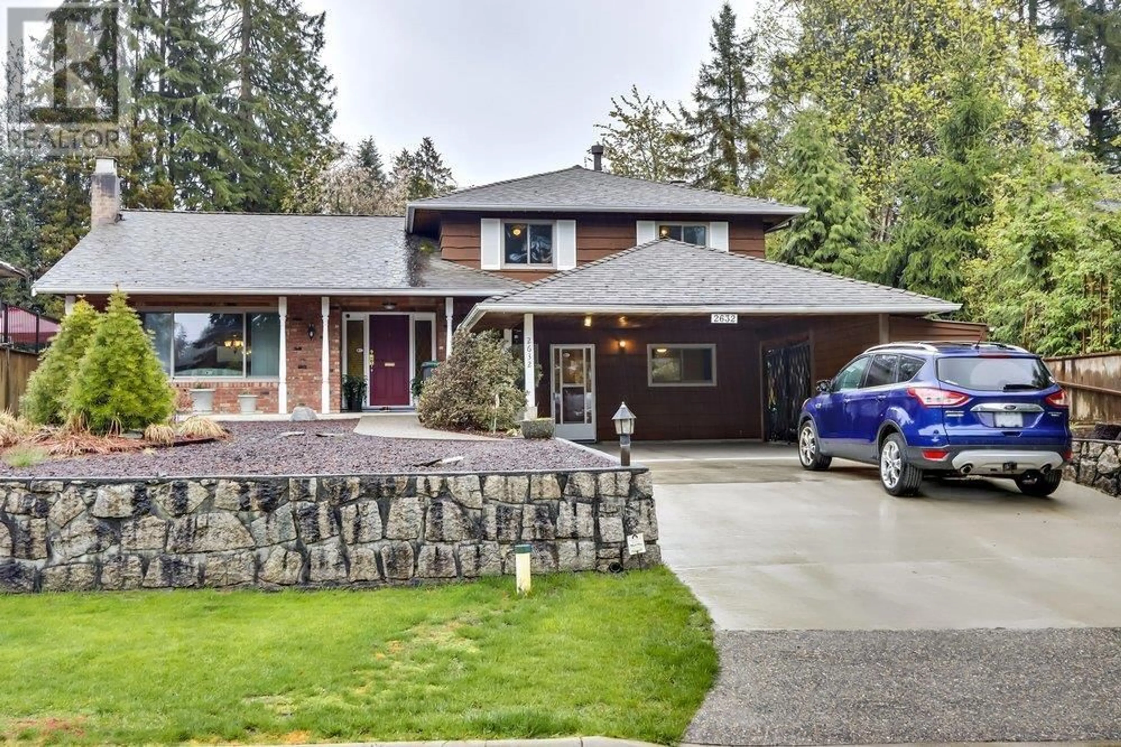 Frontside or backside of a home for 2632 MASEFIELD ROAD, North Vancouver British Columbia V7K1Z9
