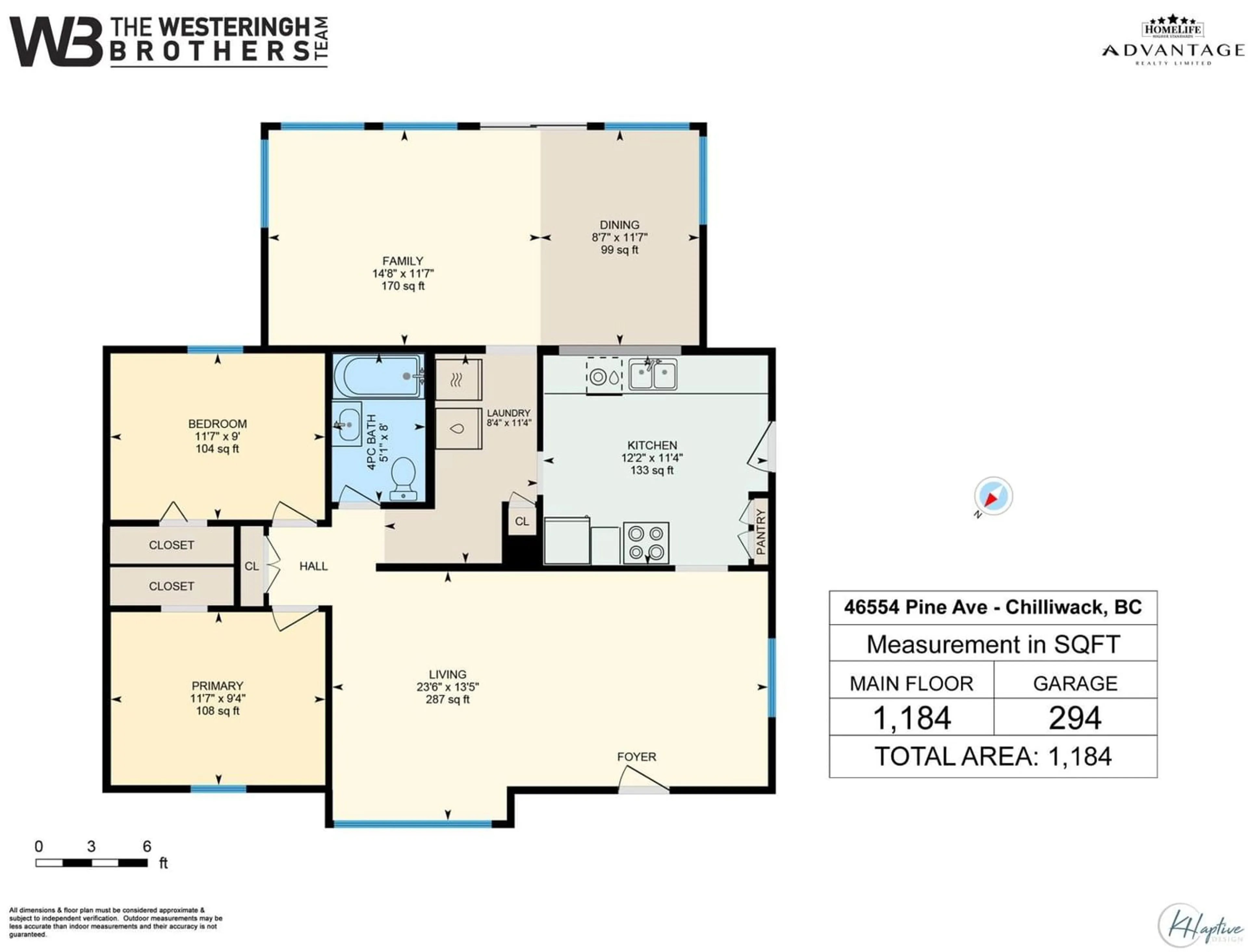 Floor plan for 46554 PINE AVENUE, Chilliwack British Columbia V2P2C5