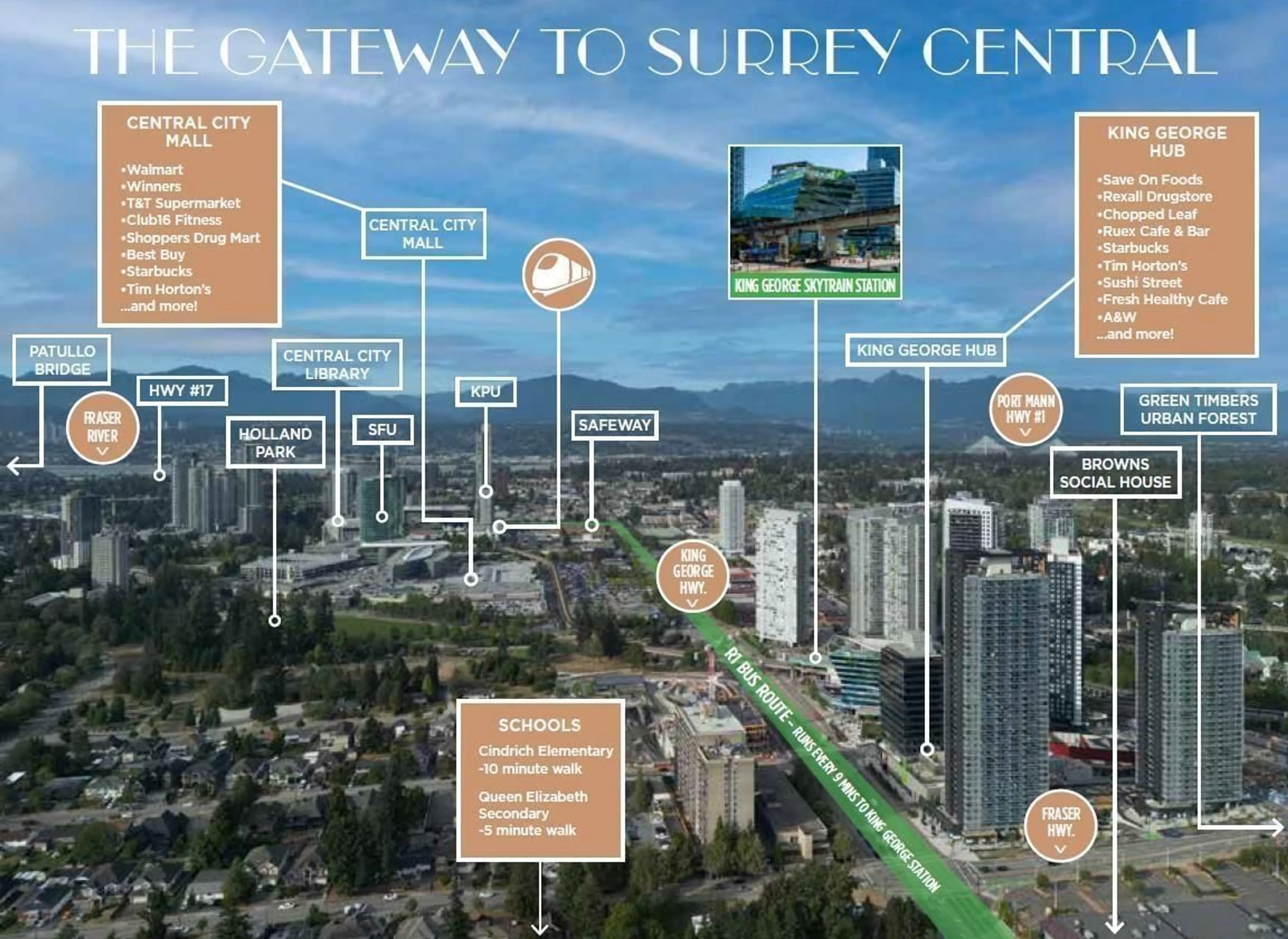 Picture of a map for 218 13458 95 AVENUE, Surrey British Columbia V3V1P5