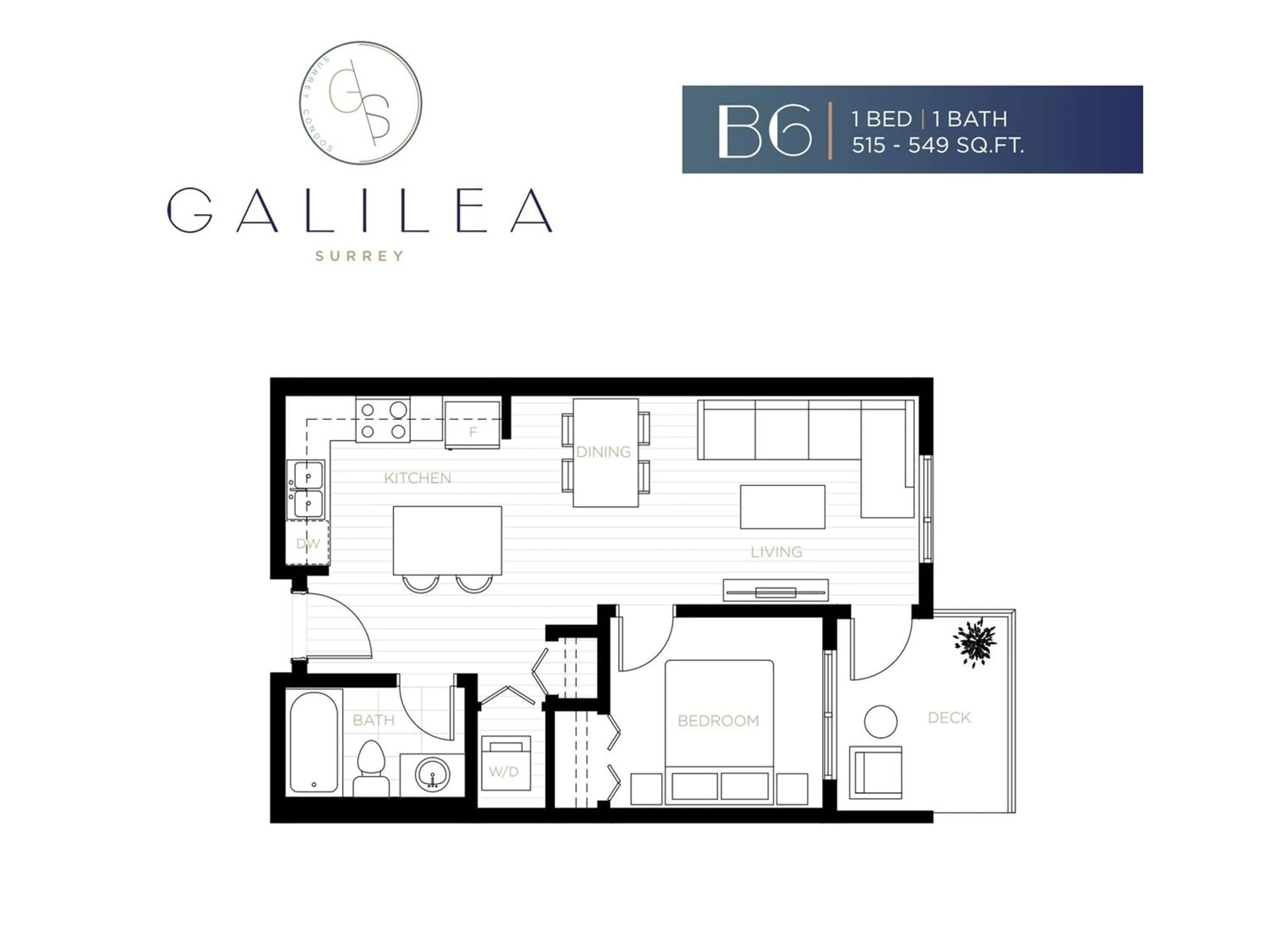 Floor plan for 218 13458 95 AVENUE, Surrey British Columbia V3V1P5