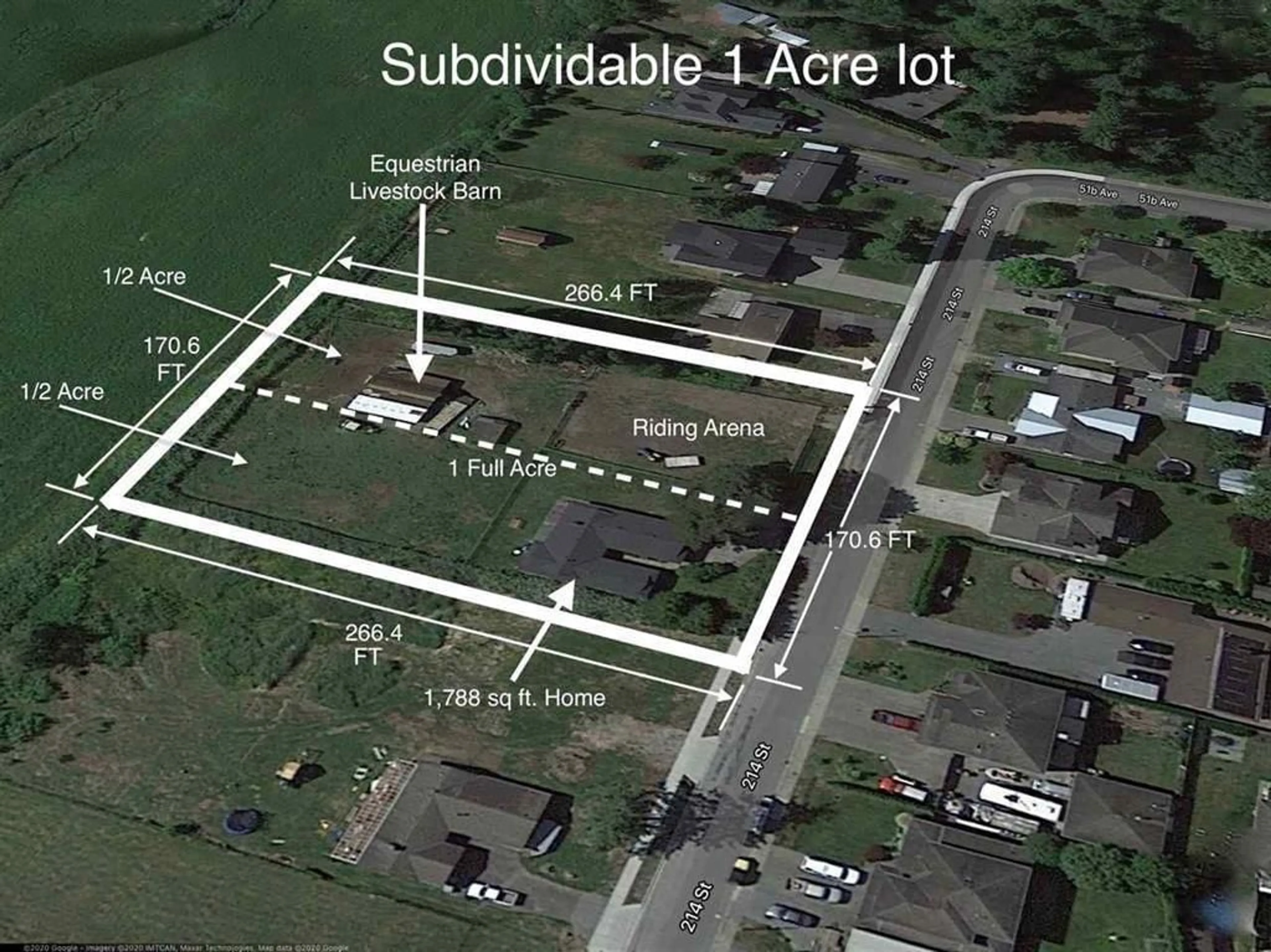 Picture of a map for 5115 214 STREET, Langley British Columbia V3A5B6