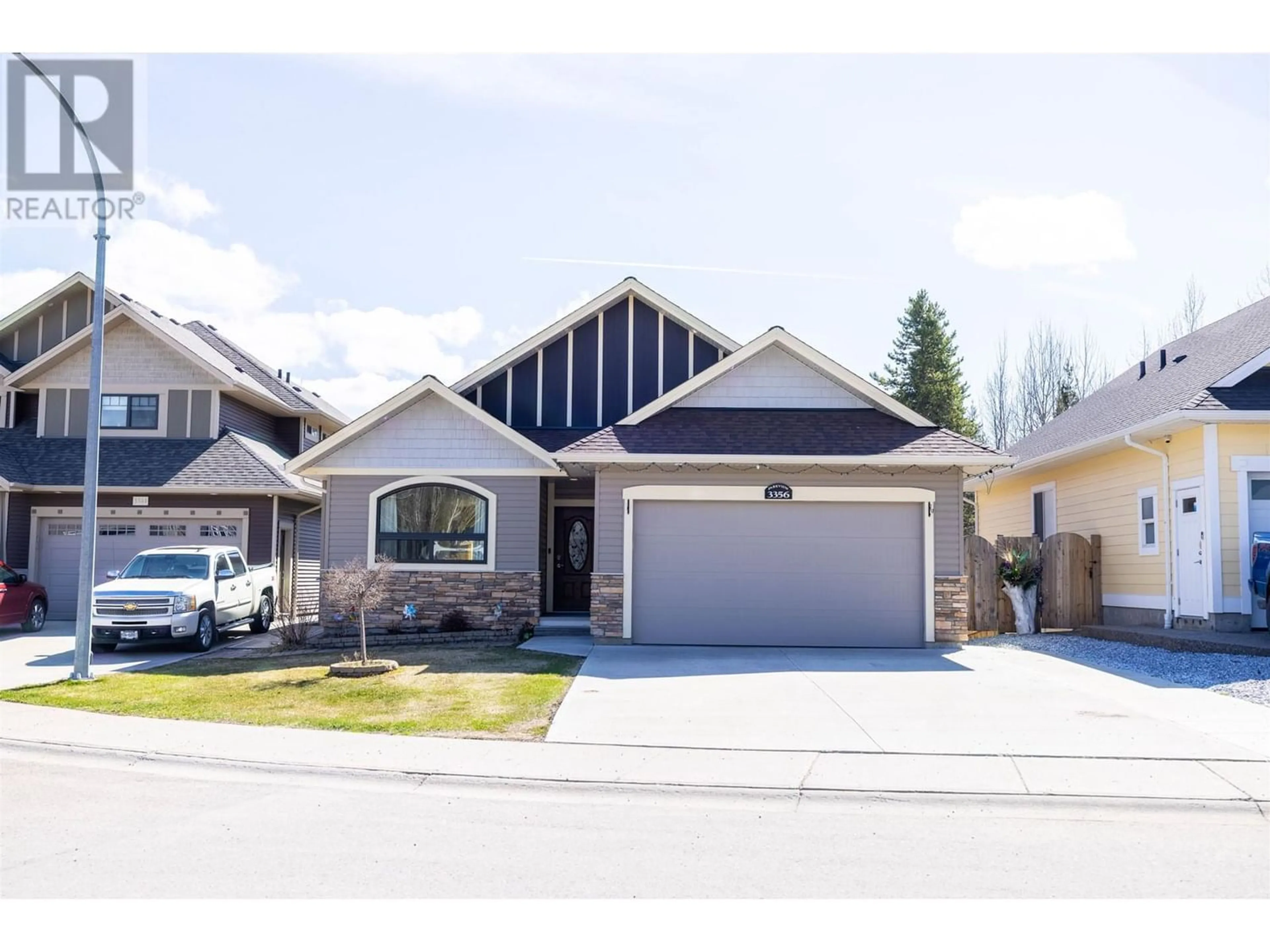 Frontside or backside of a home for 3356 PARKVIEW CRESCENT, Prince George British Columbia V2N0E7