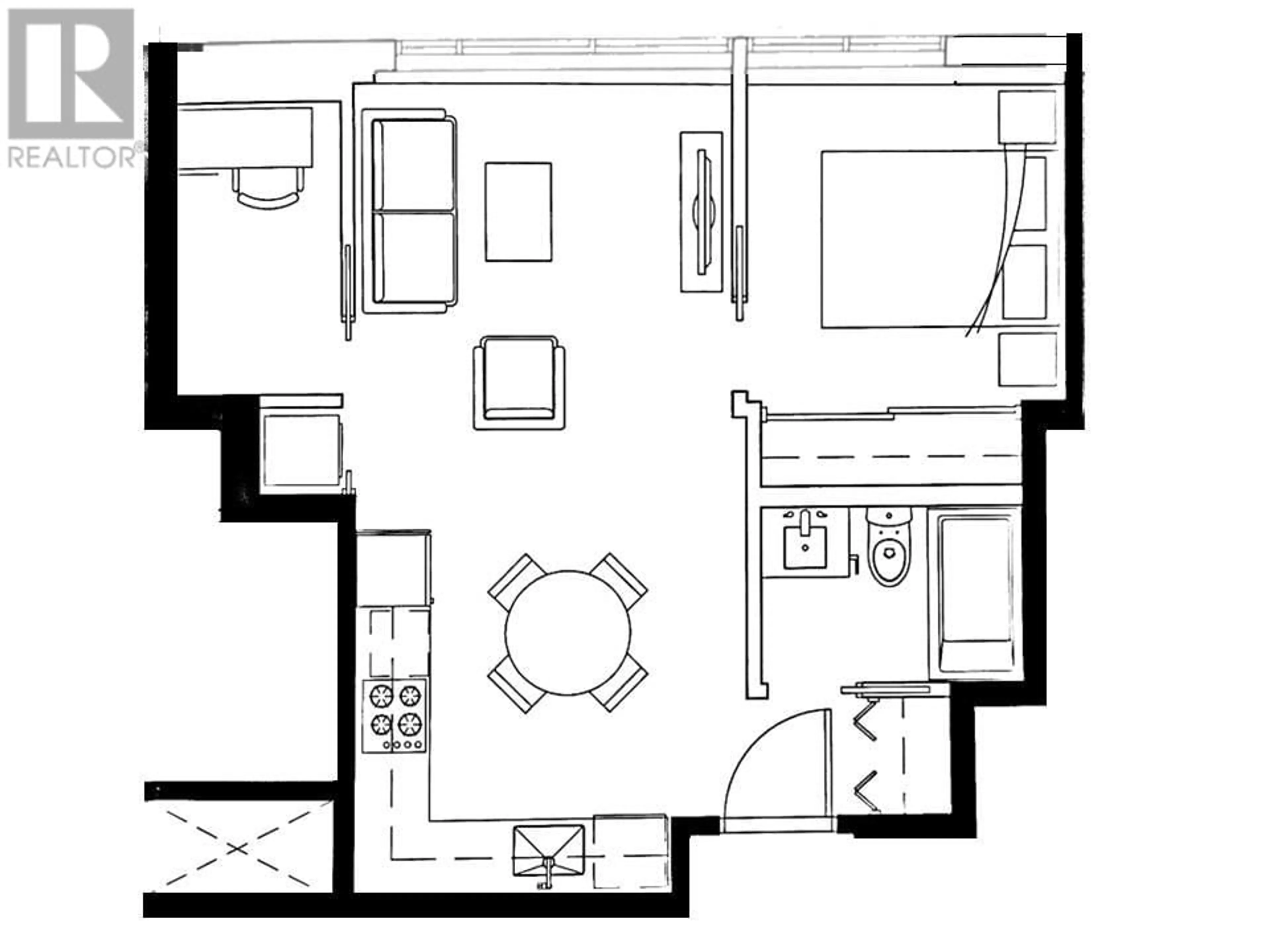 Floor plan for 1755 38 SMITHE STREET, Vancouver British Columbia V6B0P3