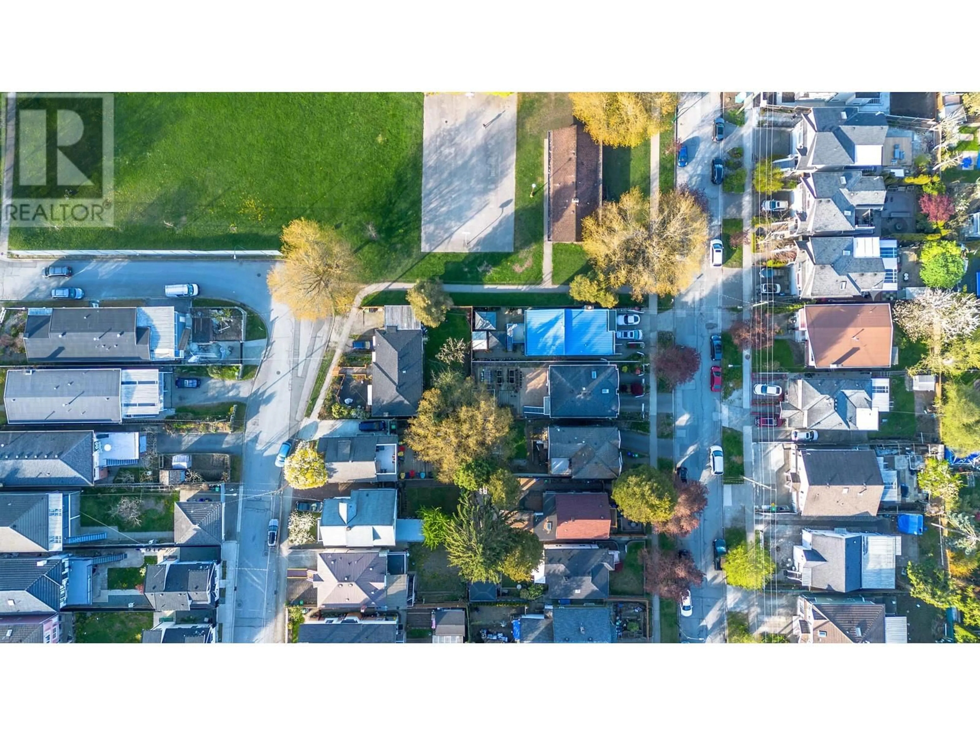 A pic from outside/outdoor area/front of a property/back of a property/a pic from drone, street for 5311 MCKINNON STREET, Vancouver British Columbia V5R4C7