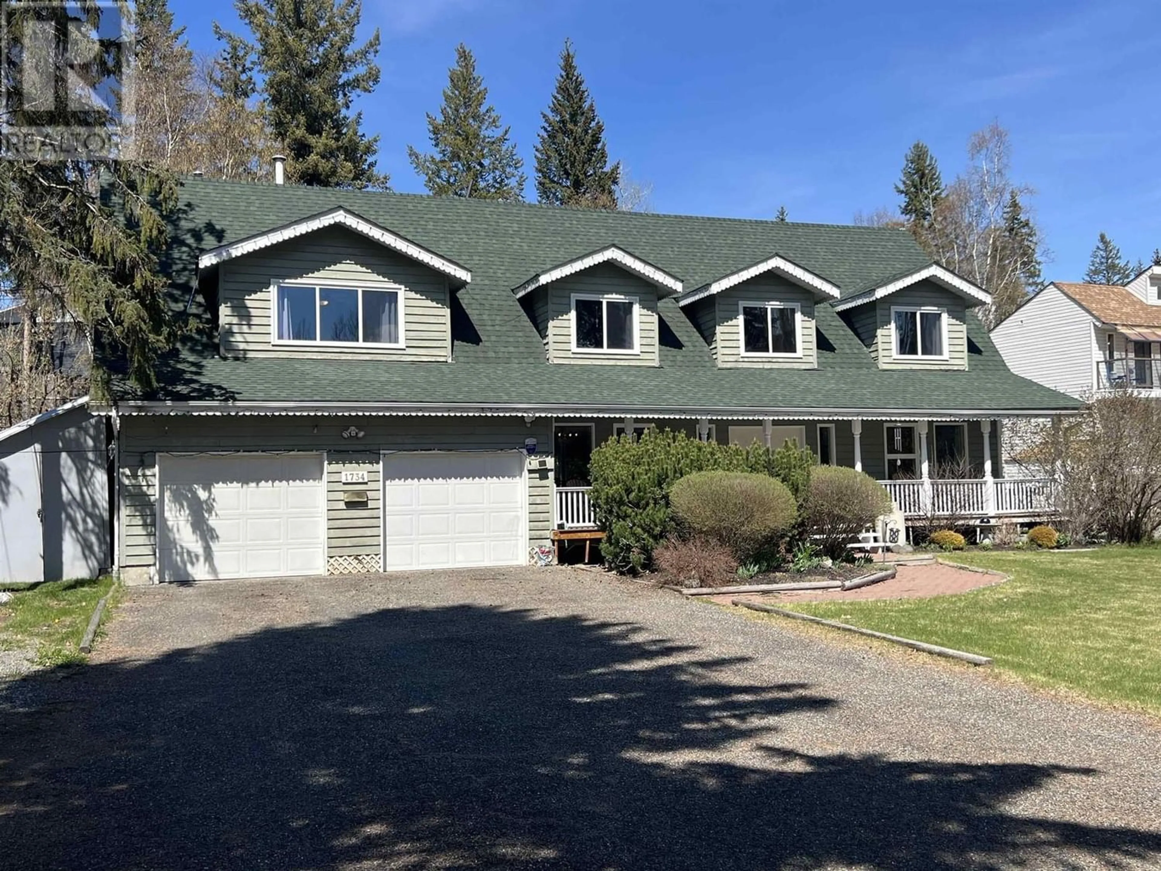 Frontside or backside of a home for 1734 BEACH CRESCENT, Quesnel British Columbia V2J4J6