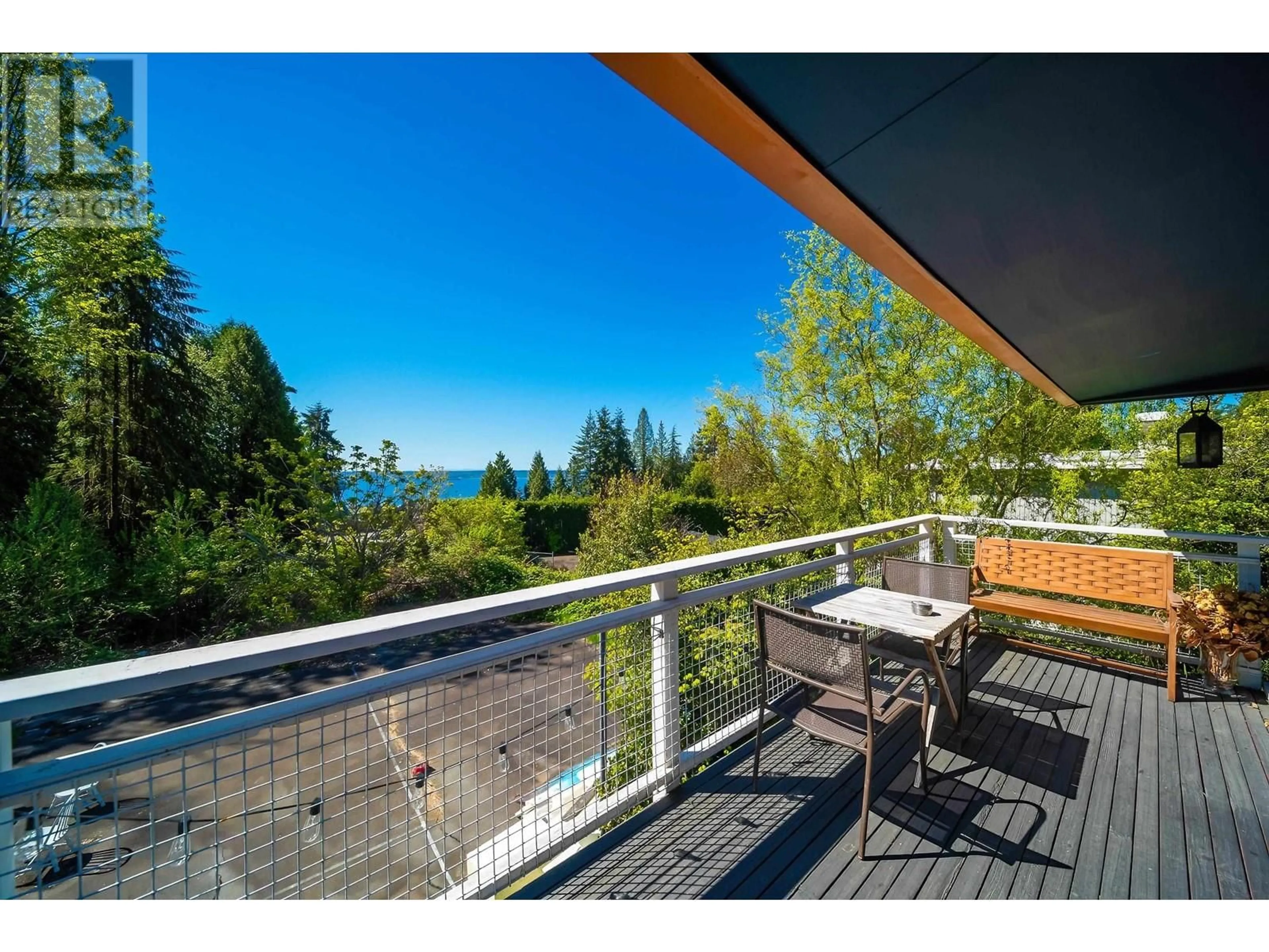 Patio, water/lake/river/ocean view for 1144 OTTABURN ROAD, West Vancouver British Columbia V7S2J8