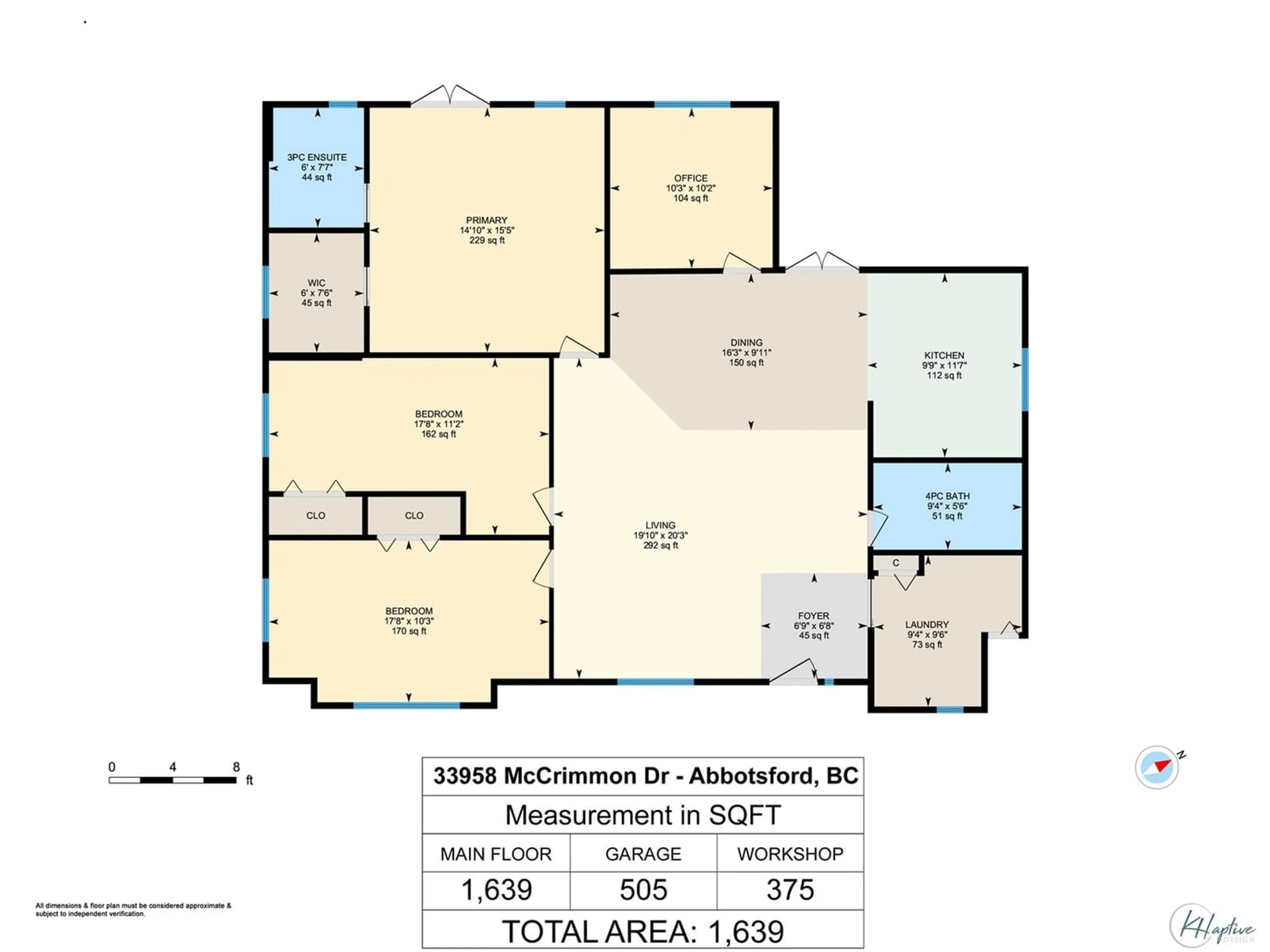 Floor plan for 33958 MCCRIMMON DRIVE, Abbotsford British Columbia V2S2V3