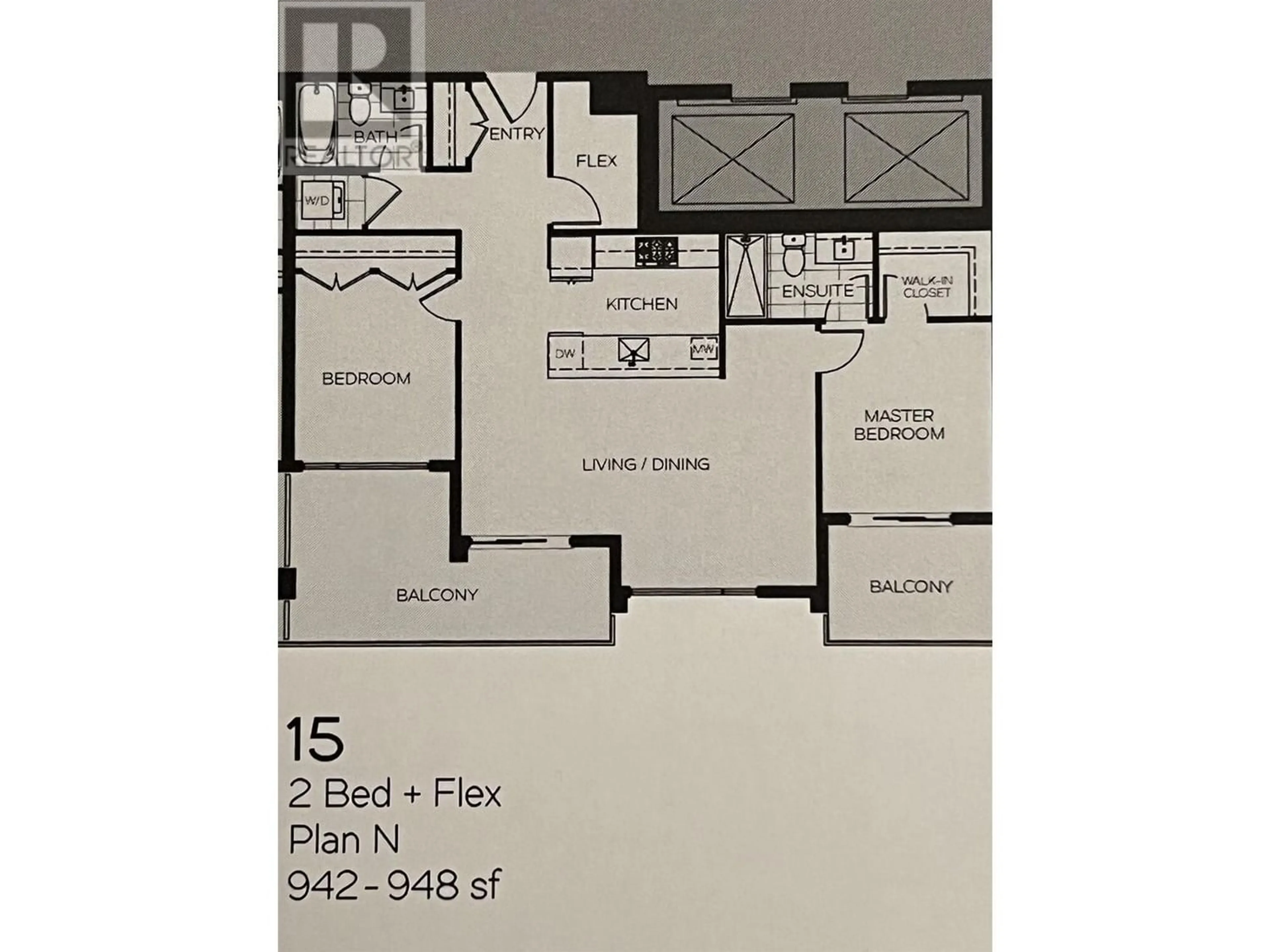 Floor plan for 315 4468 DAWSON STREET, Burnaby British Columbia V5C0J9