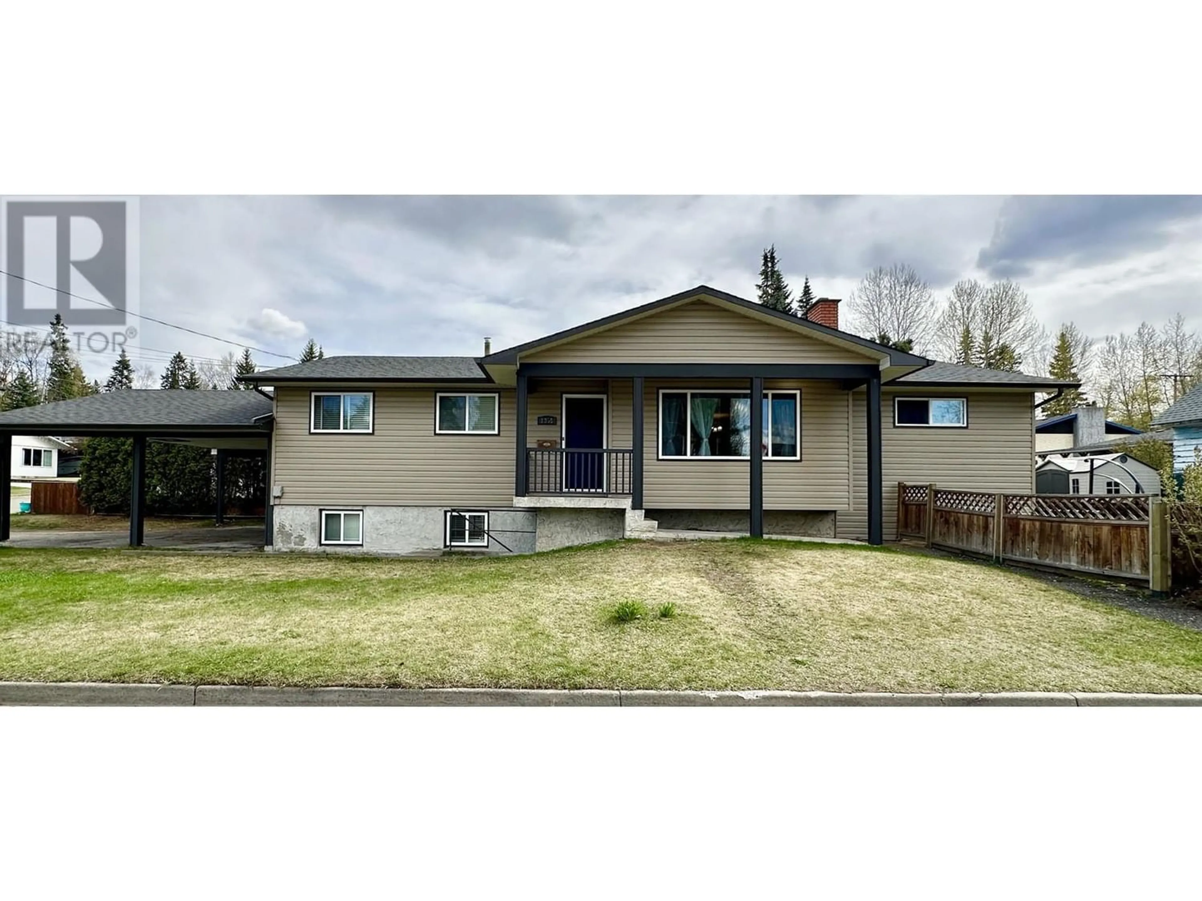 Frontside or backside of a home for 1355 PEARSON AVENUE, Prince George British Columbia V2L4K4
